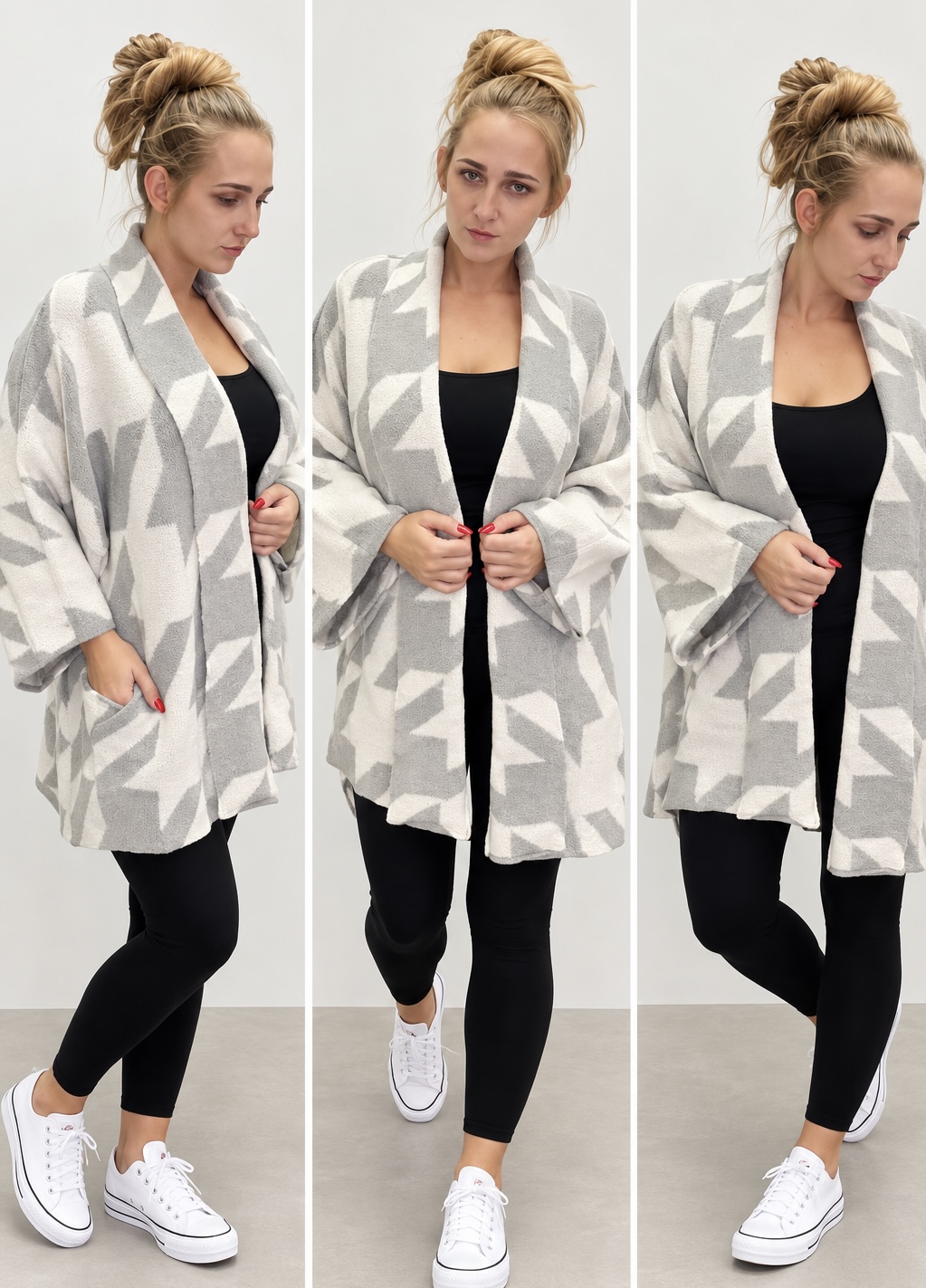 Vzorový cardigan