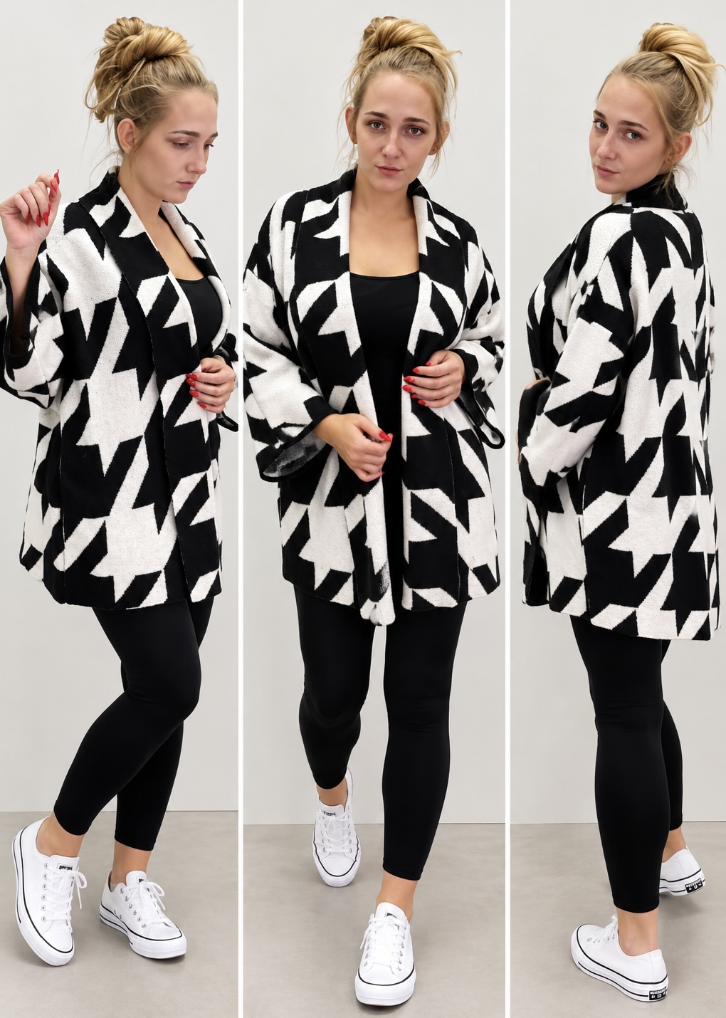 Vzorový cardigan