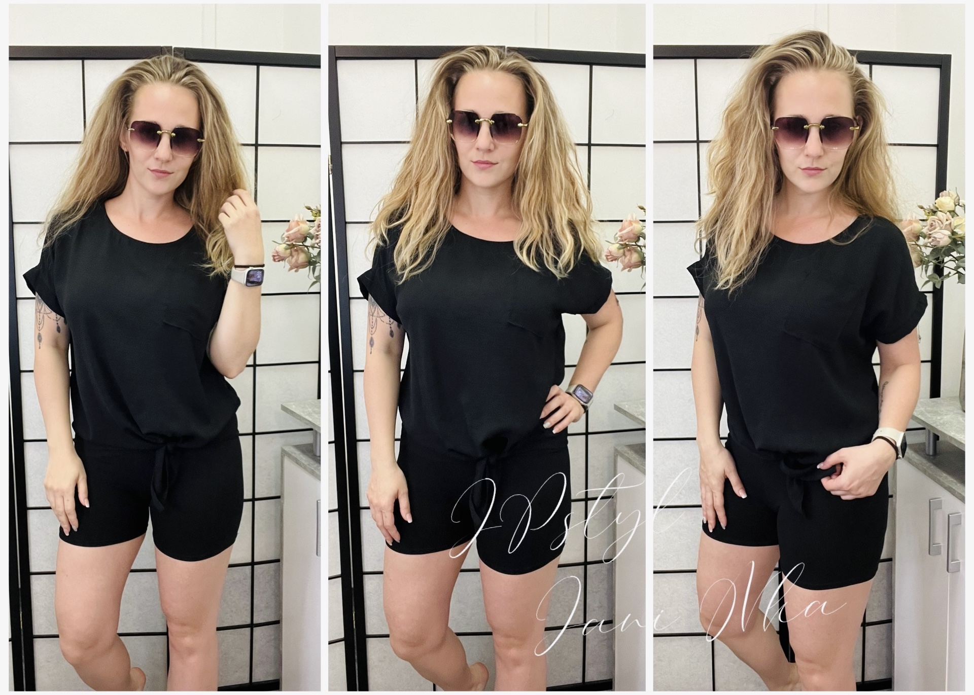 Halenka suk - černá