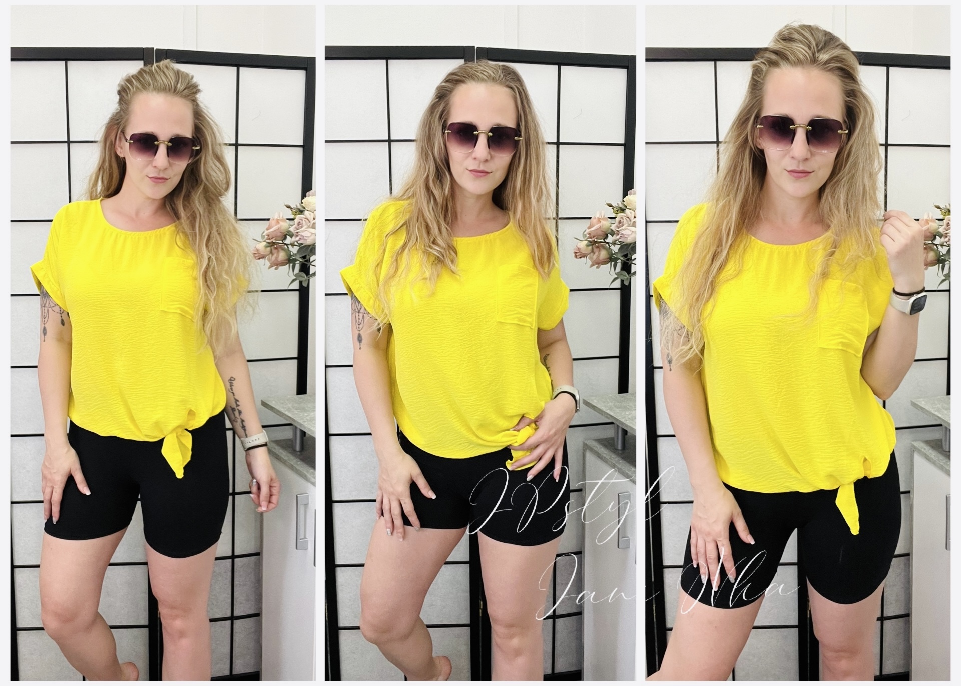 Halenka suk - žlutá