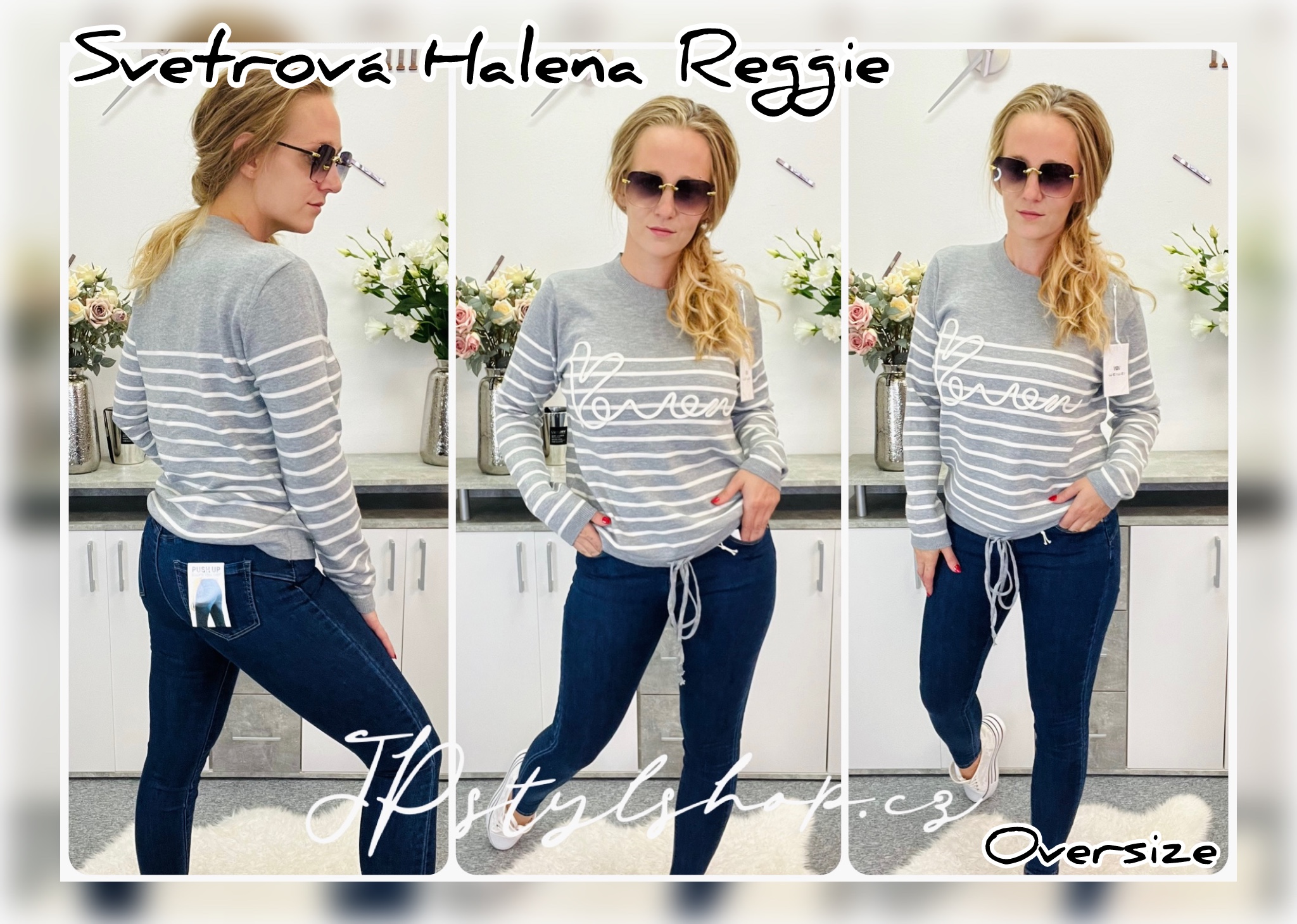 Svetrová halena Reggie