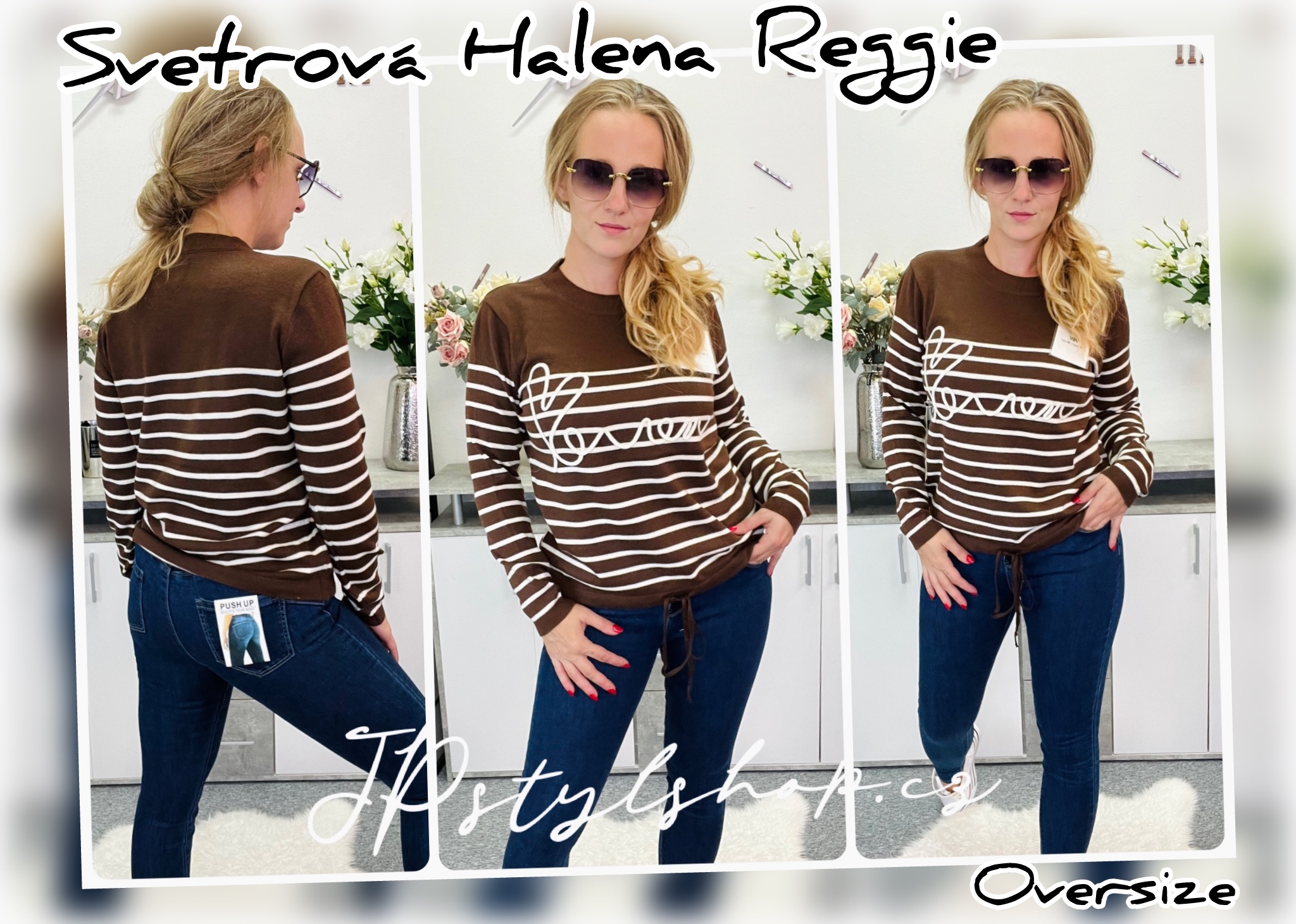 Svetrová halena Reggie