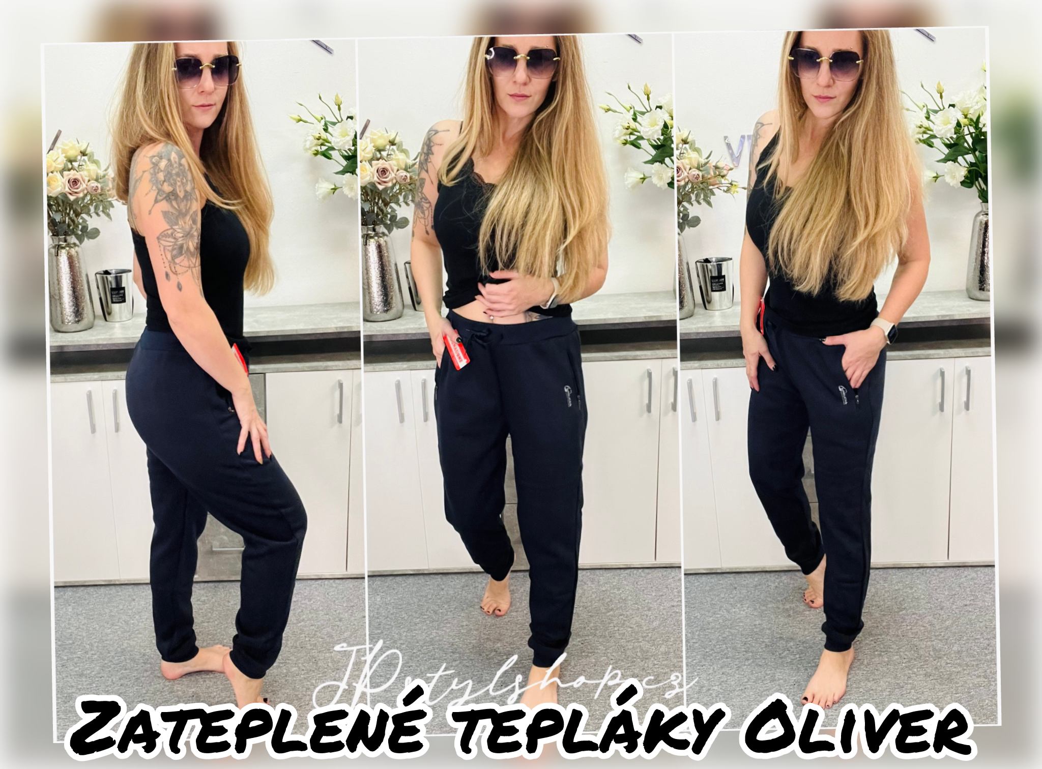 Zateplené tepláky Oliver