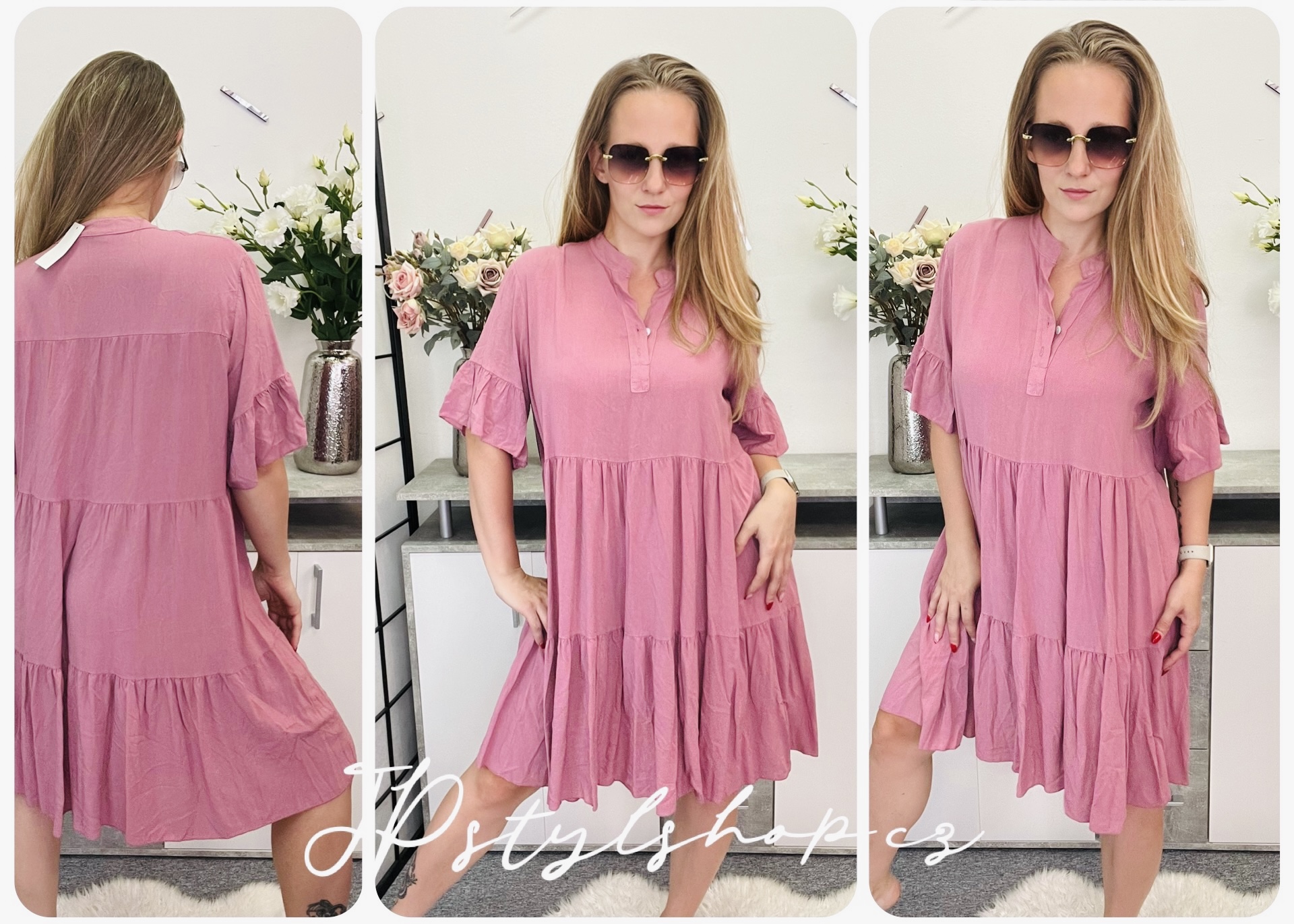 Tunikové šaty Róza