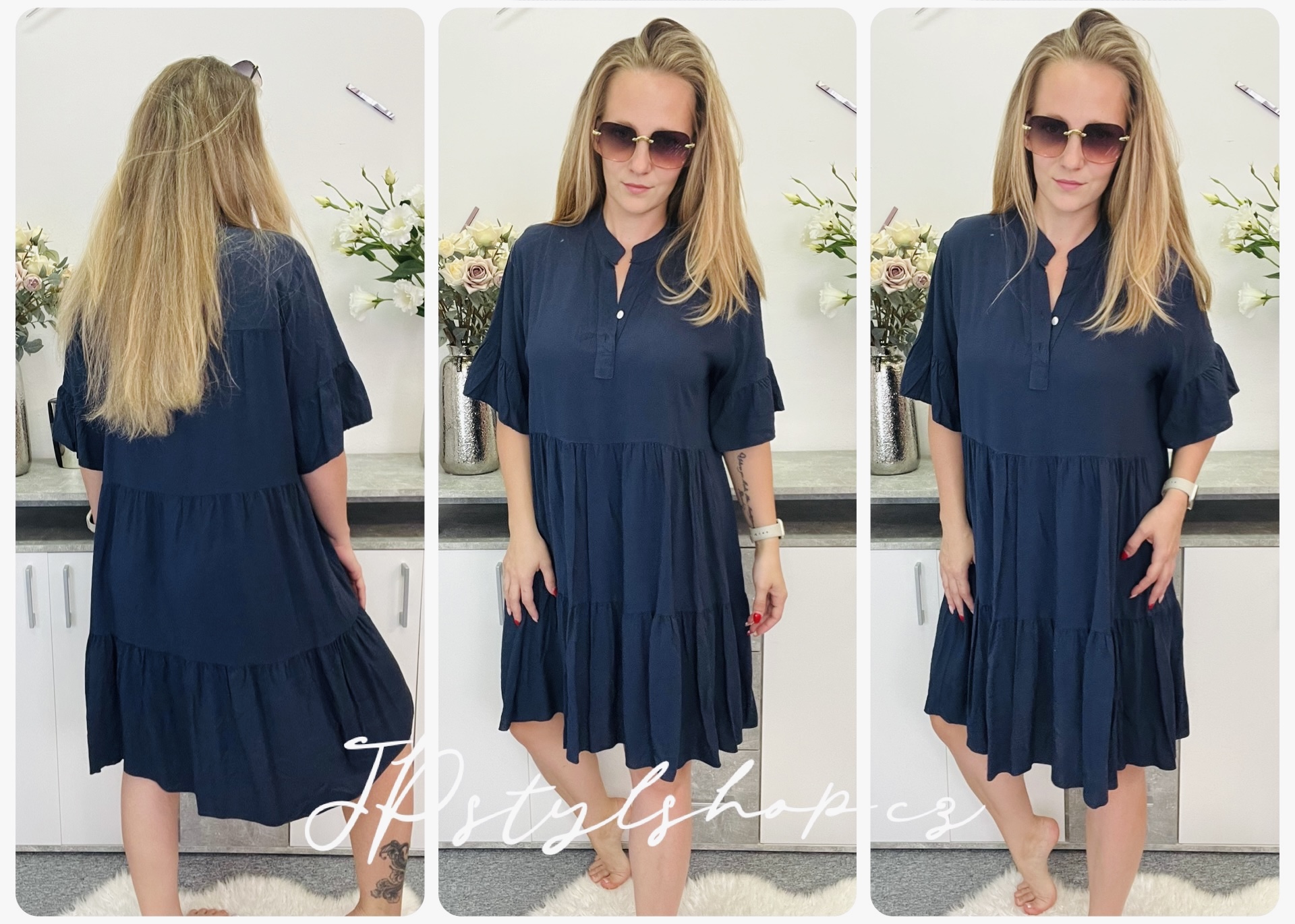 Tunikové šaty Róza