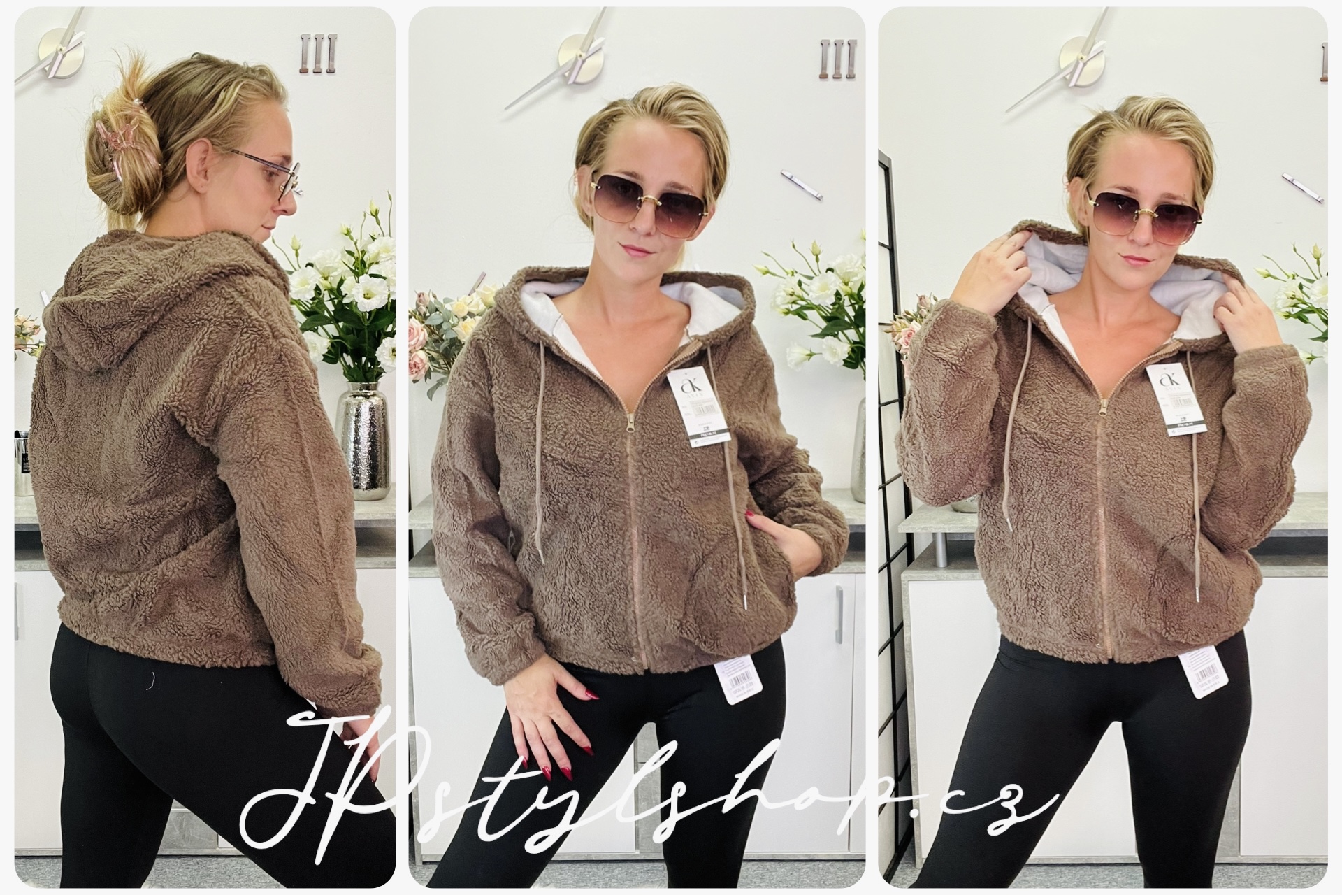 Chundelatá mikina Goldie