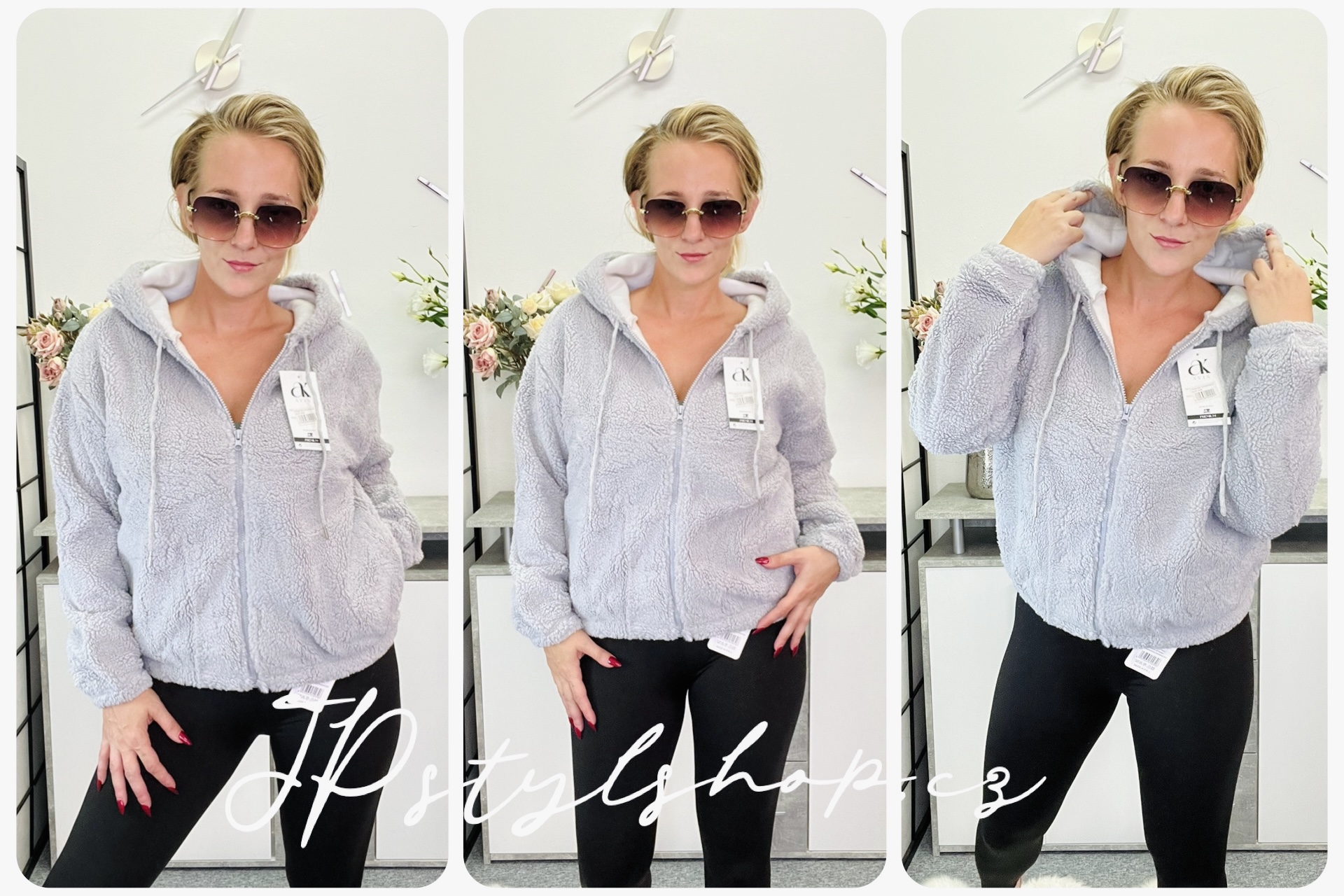 Chundelatá mikina Goldie