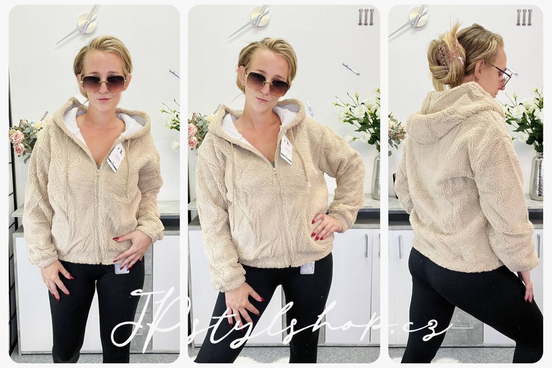 Chundelatá mikina Goldie