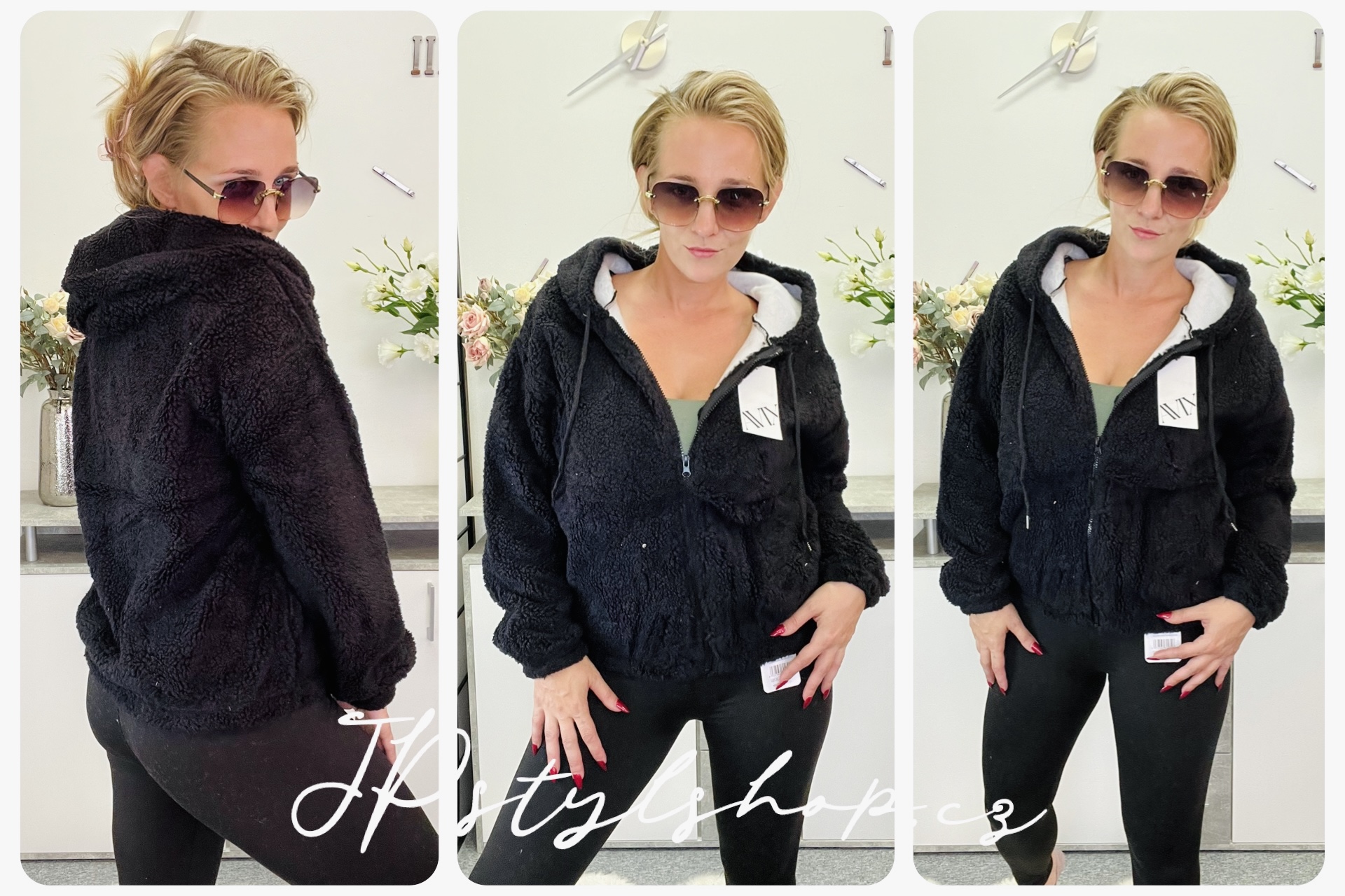 Chundelatá mikina Goldie