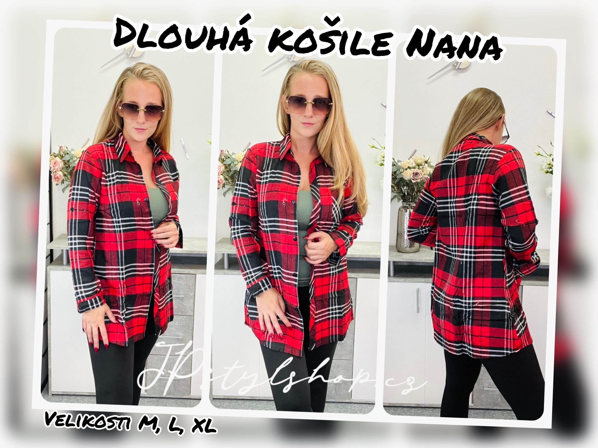 Dlouhá košile Nana