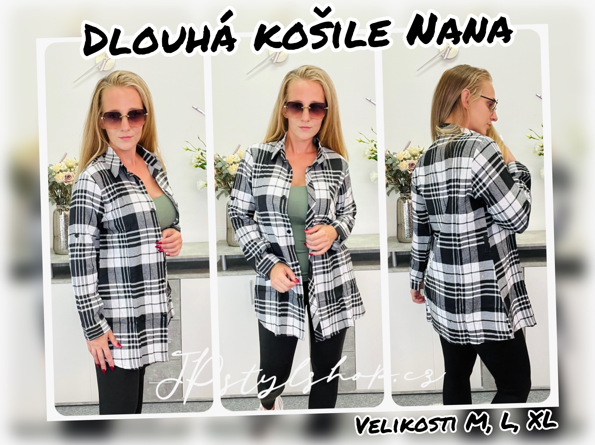 Dlouhá košile Nana