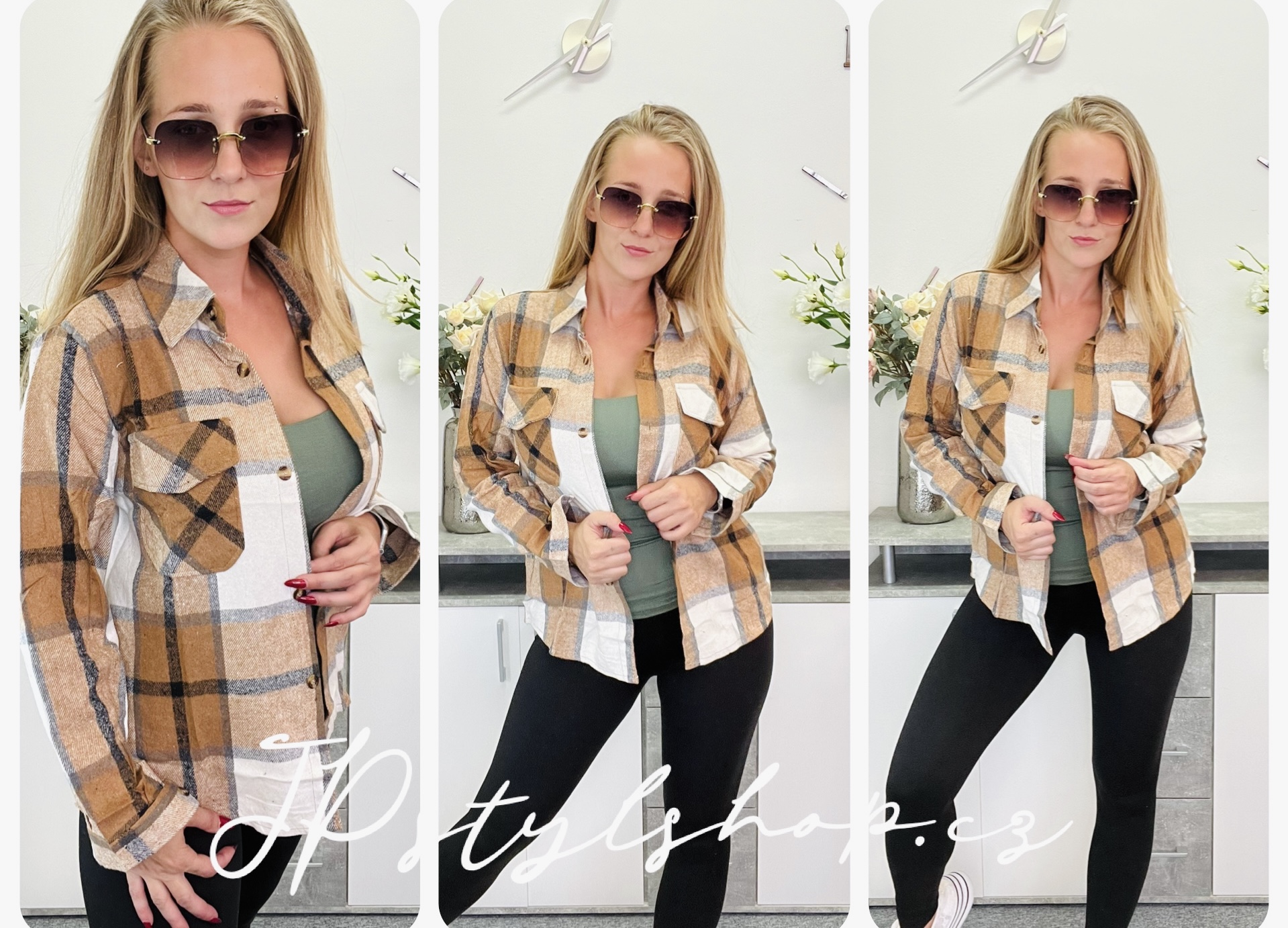 Kratší košile Ella