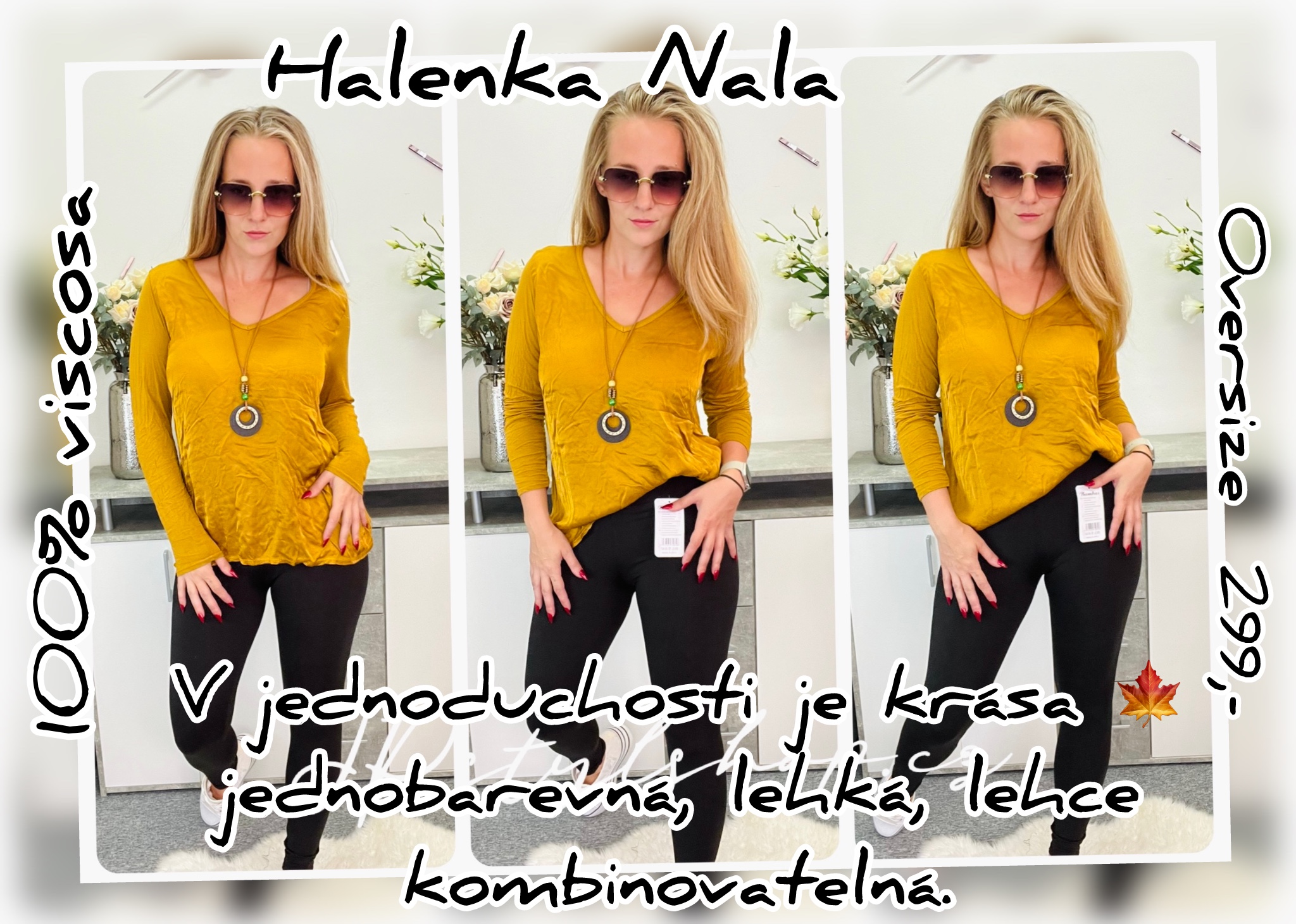 Halenka se šperkem Nala