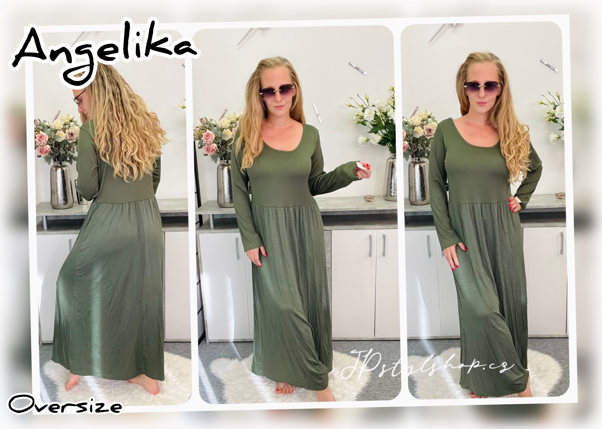 Dlouhé šaty Angelika