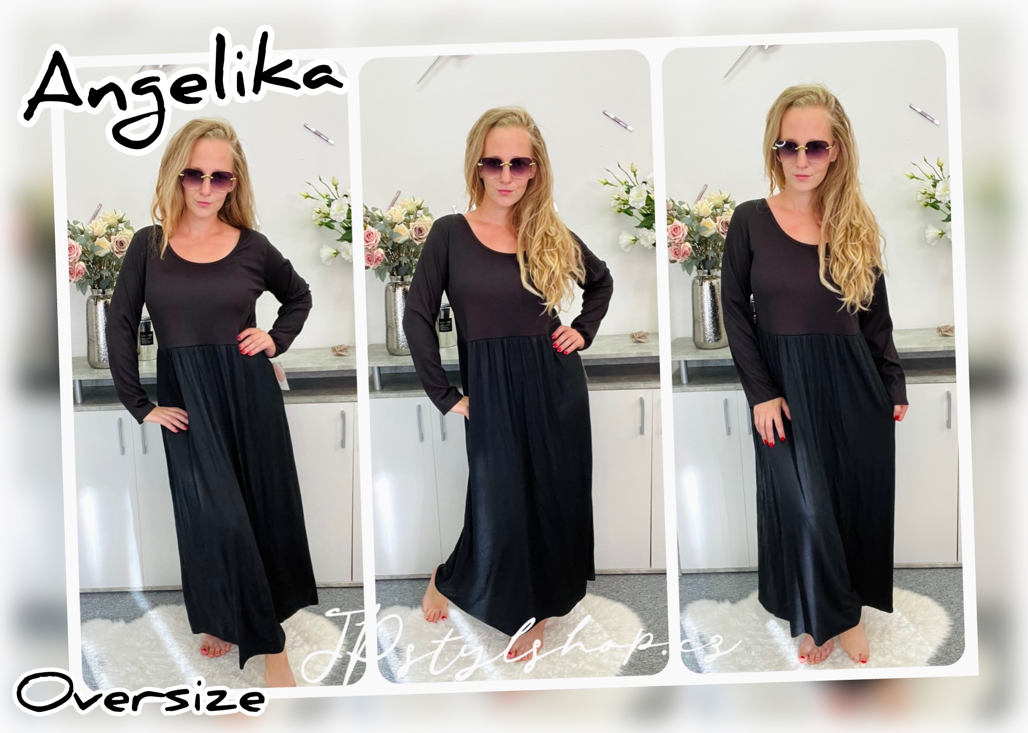 Dlouhé šaty Angelika