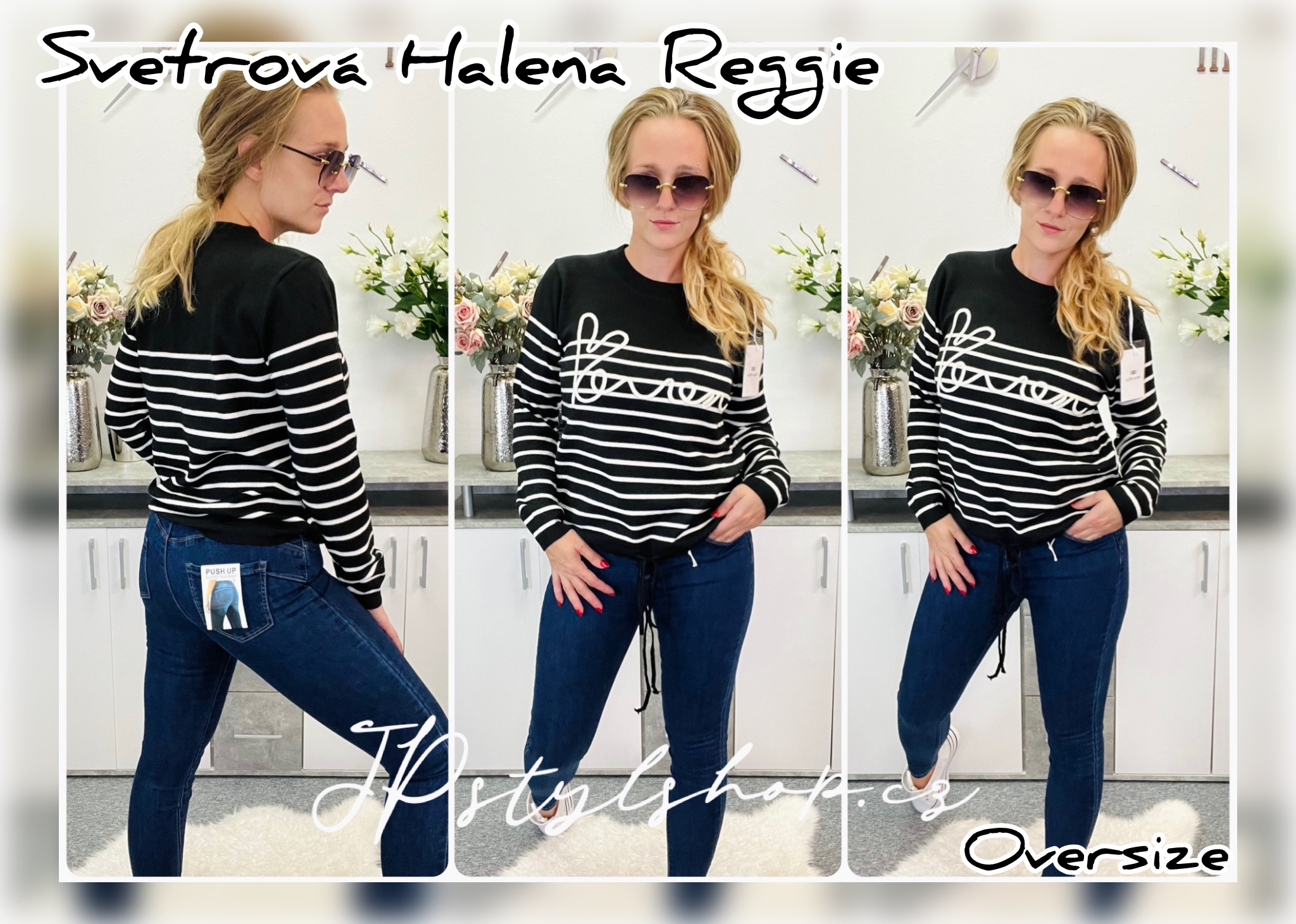 Svetrová halena Reggie