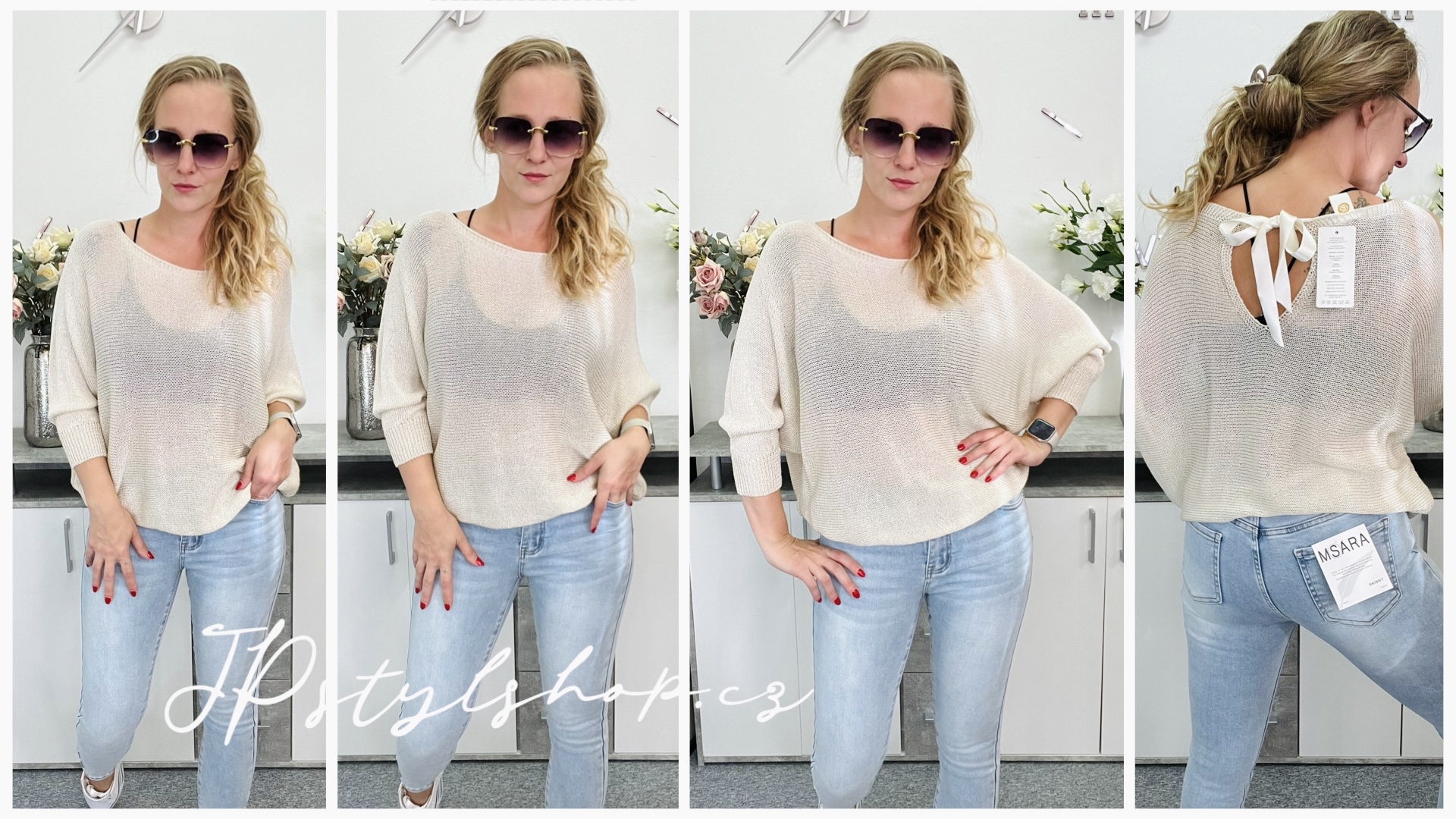 Přízový svetřík Mišel