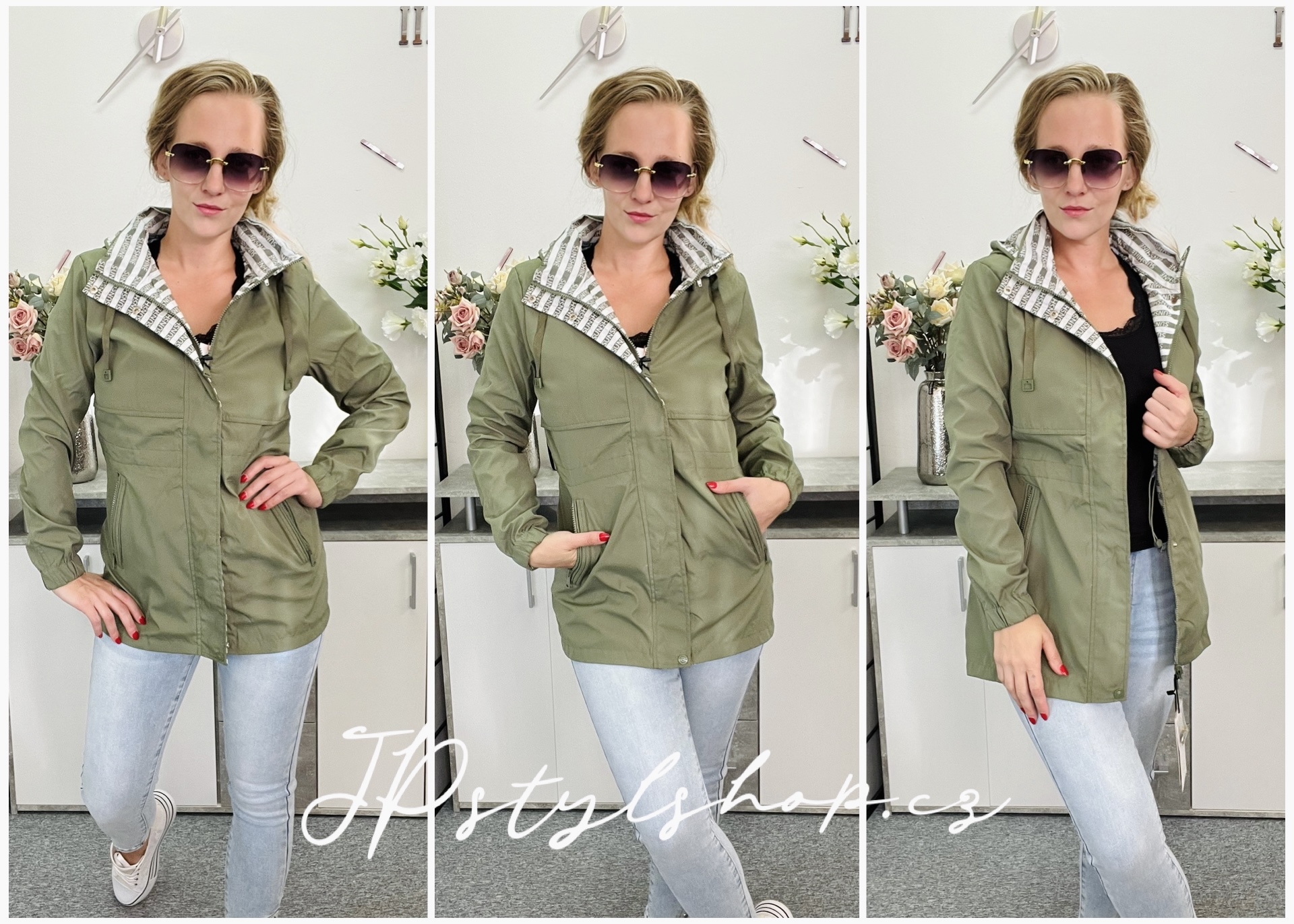 Přechodová oboustranná parka George