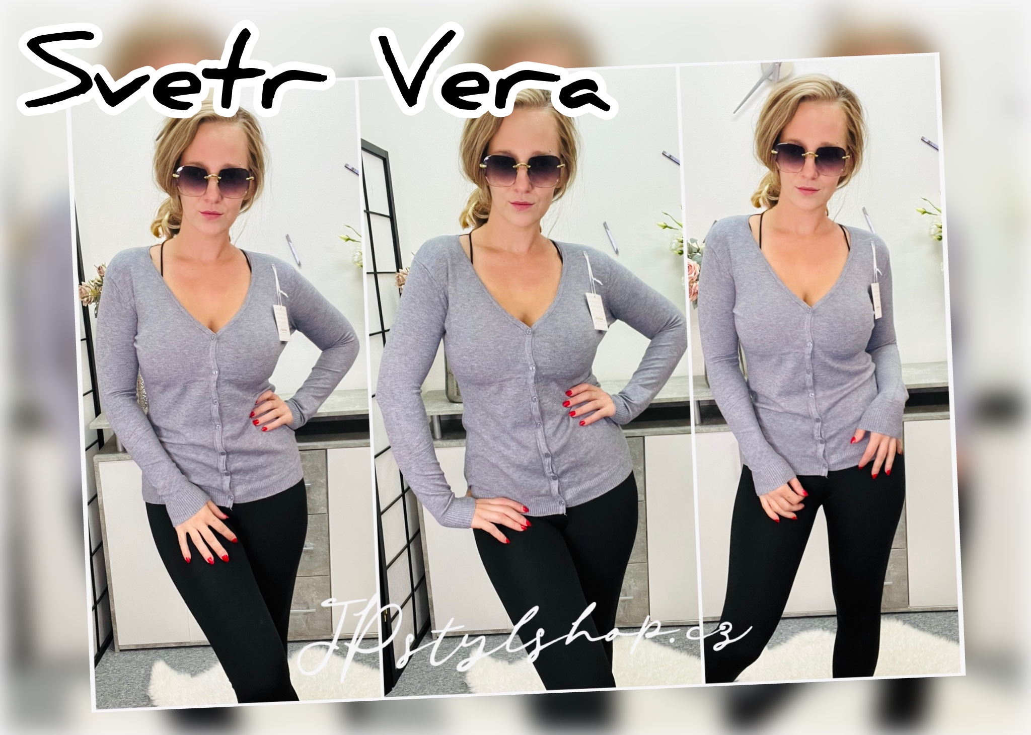 Svetřík na knoflíčky Vera