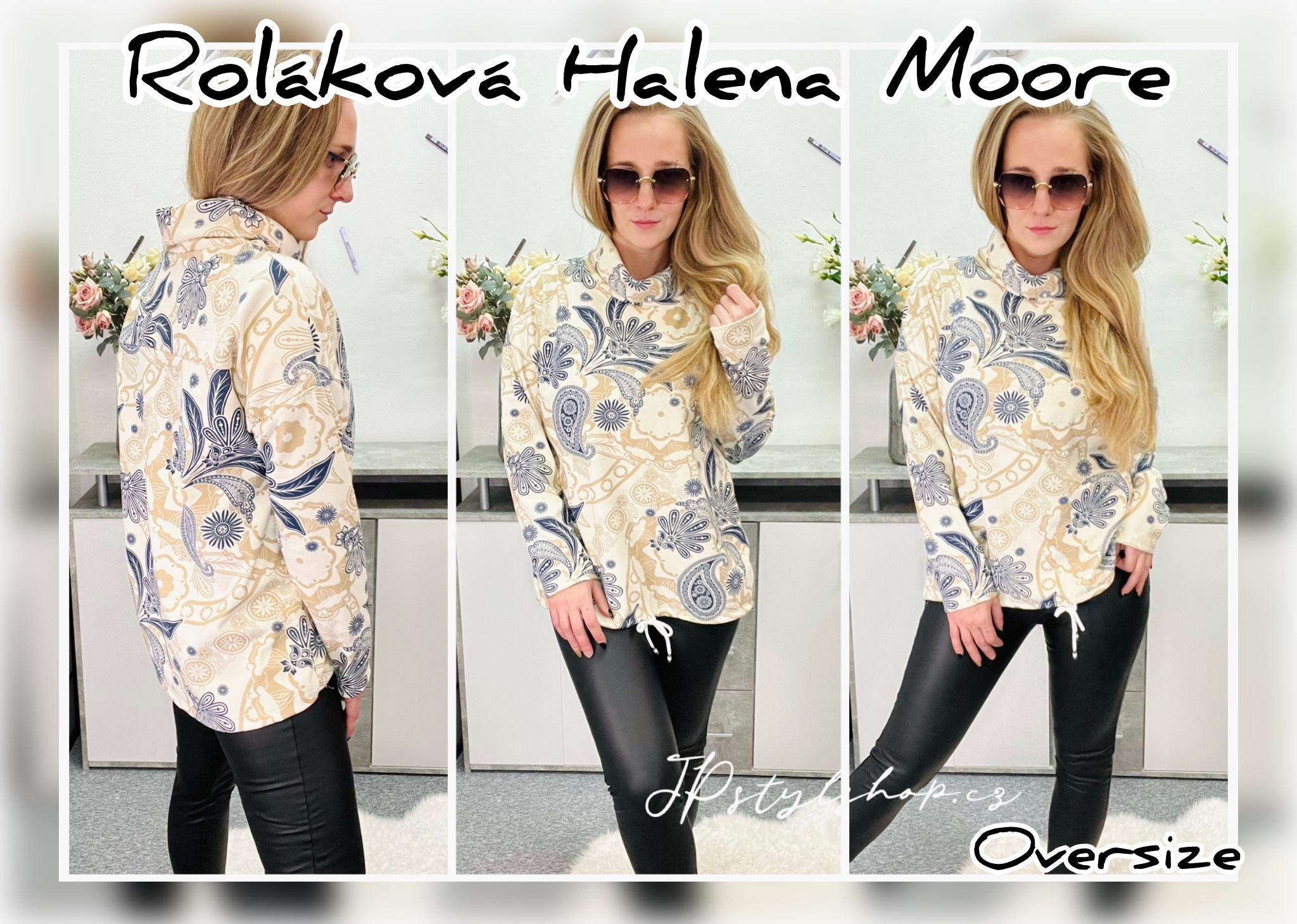 Roláková halenka Moore 