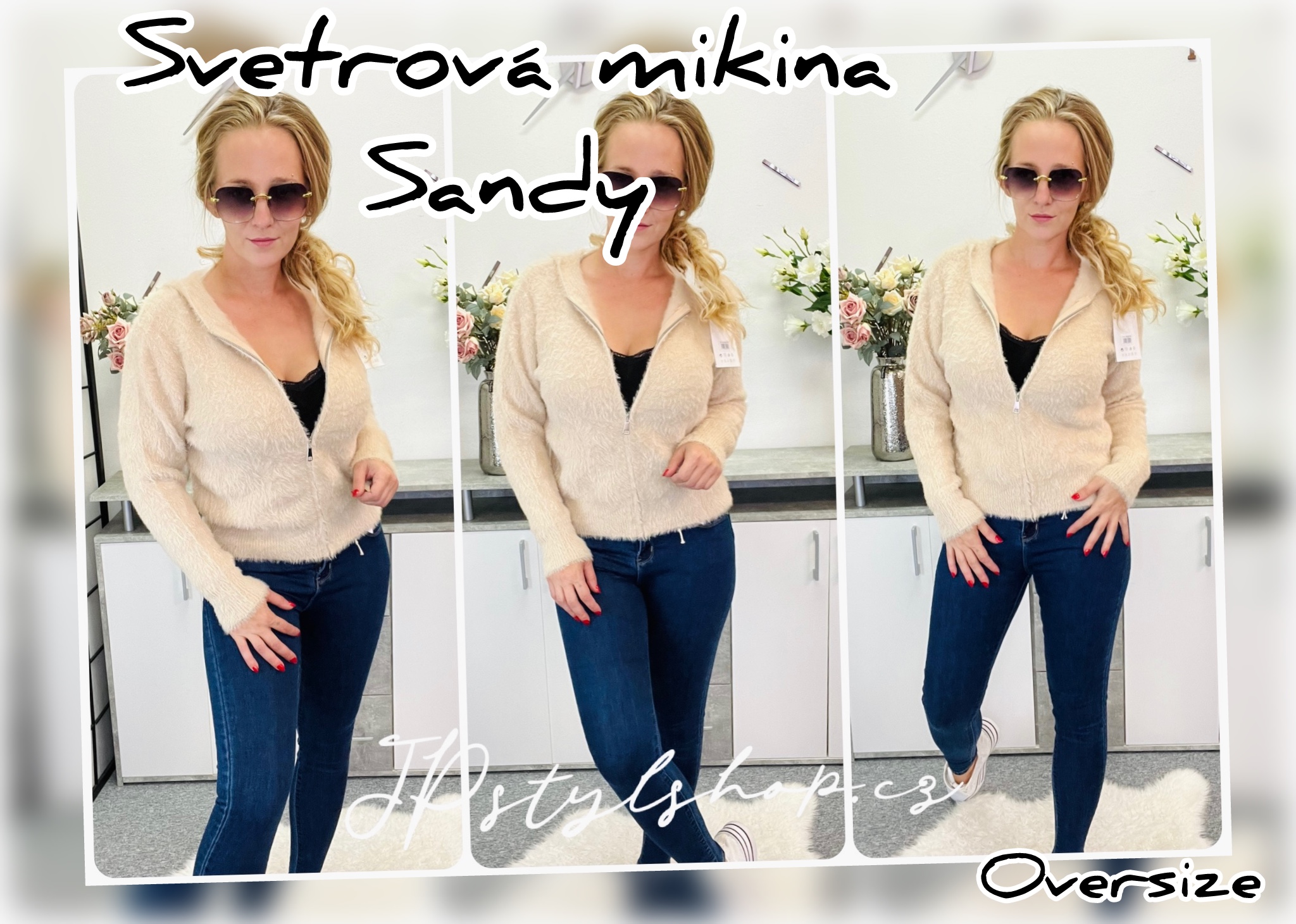Svetrová mikina Sandy