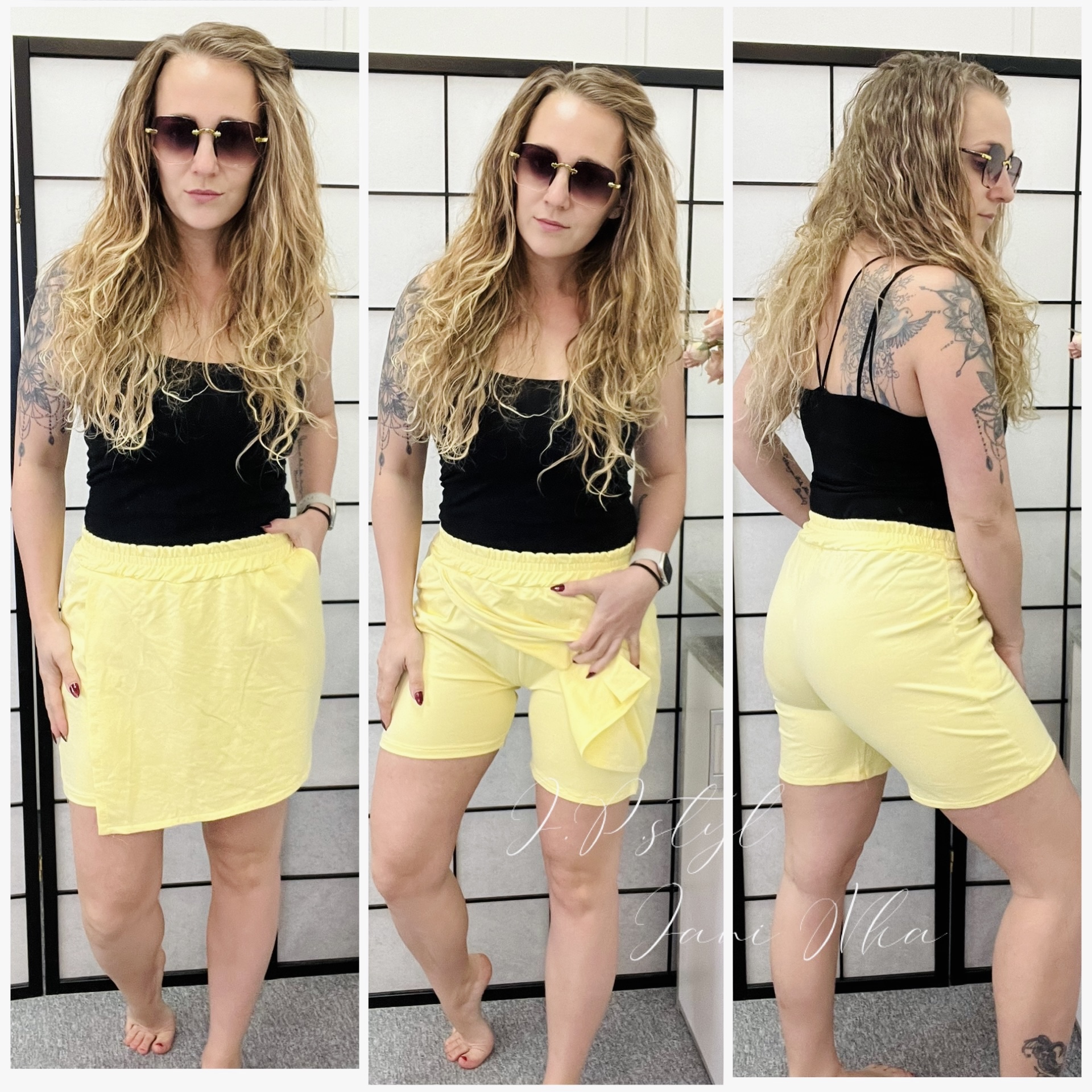 Teplákové kraťasy/sukně Inka