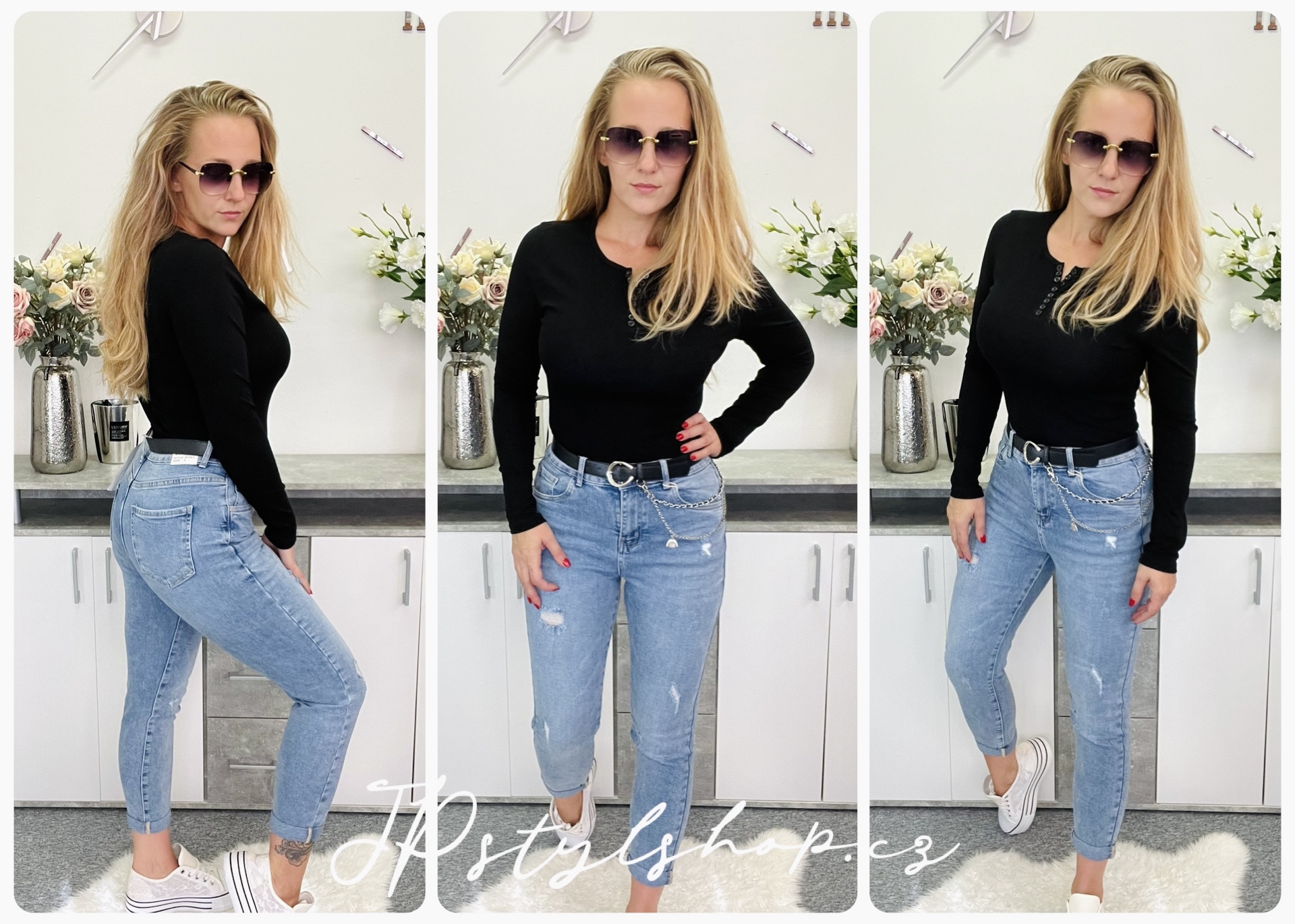 Rifle s páskem Kenneth