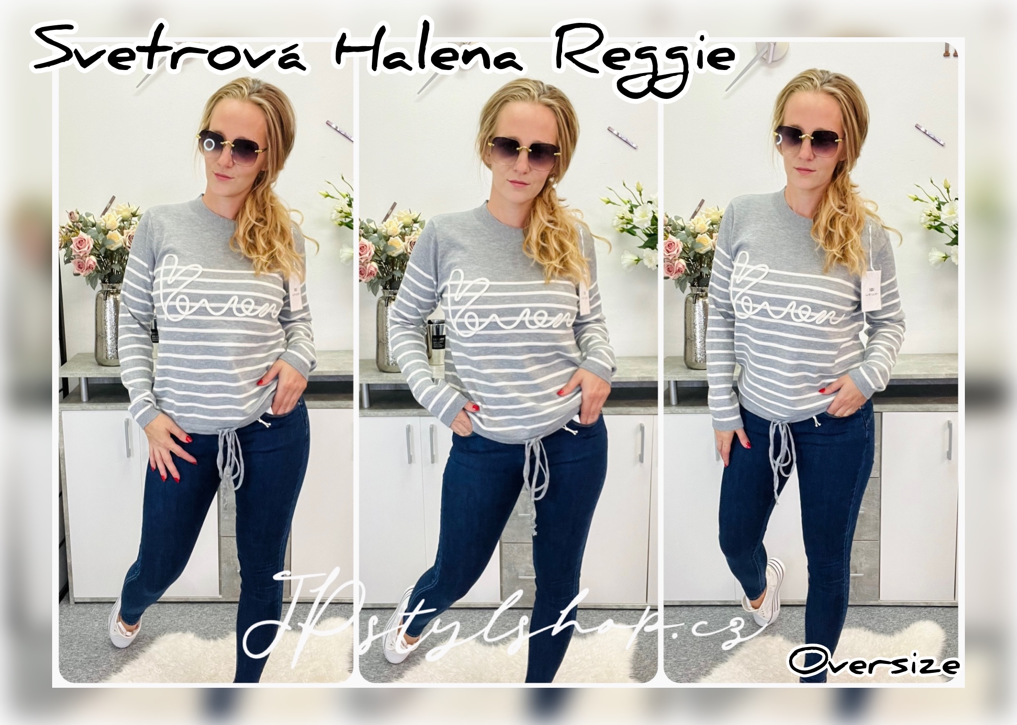 Svetrová halena Reggie