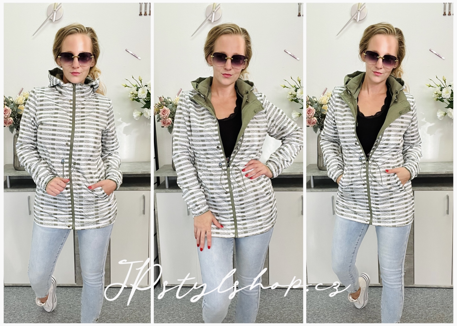 Přechodová oboustranná parka George