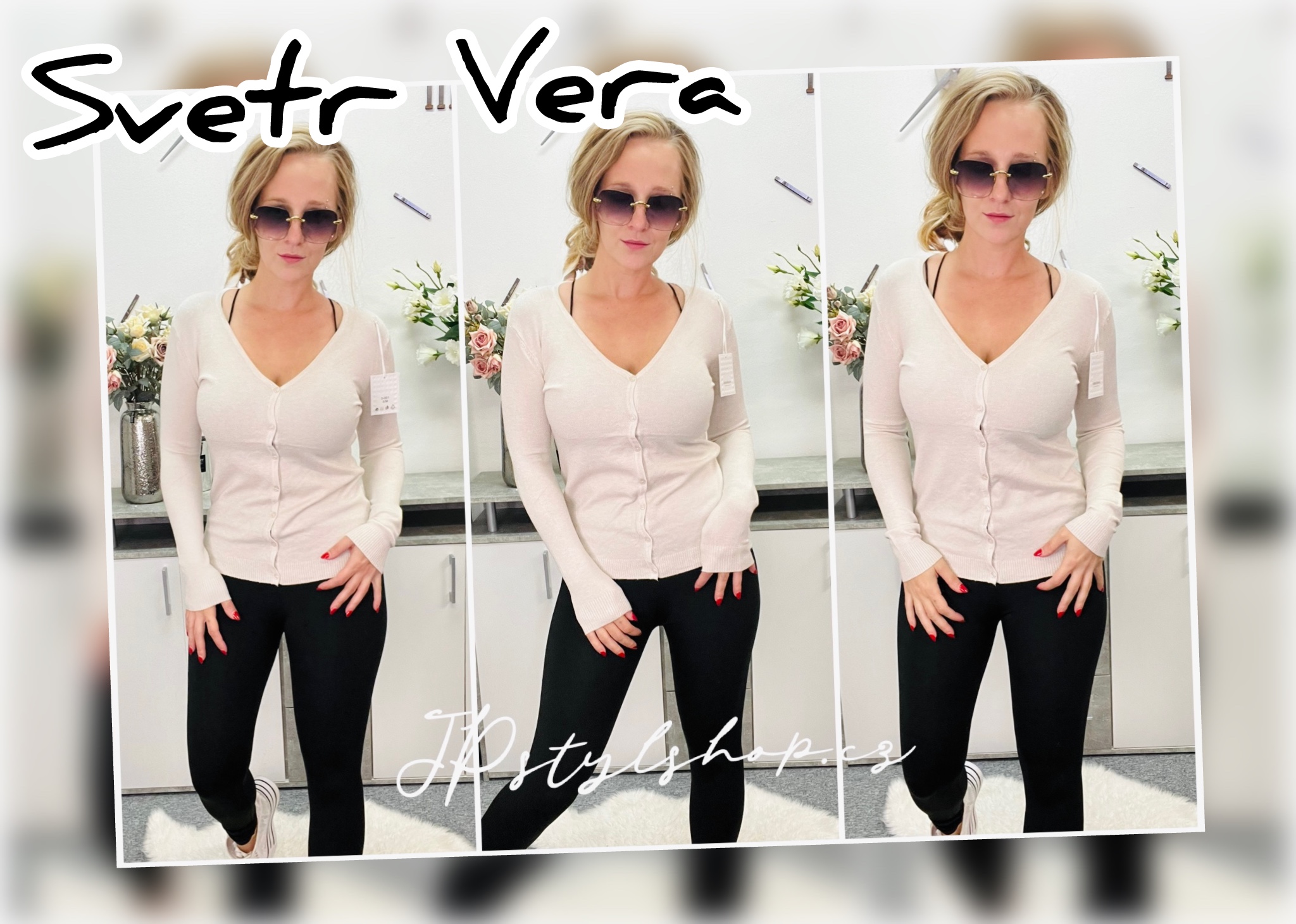 Svetřík na knoflíčky Vera