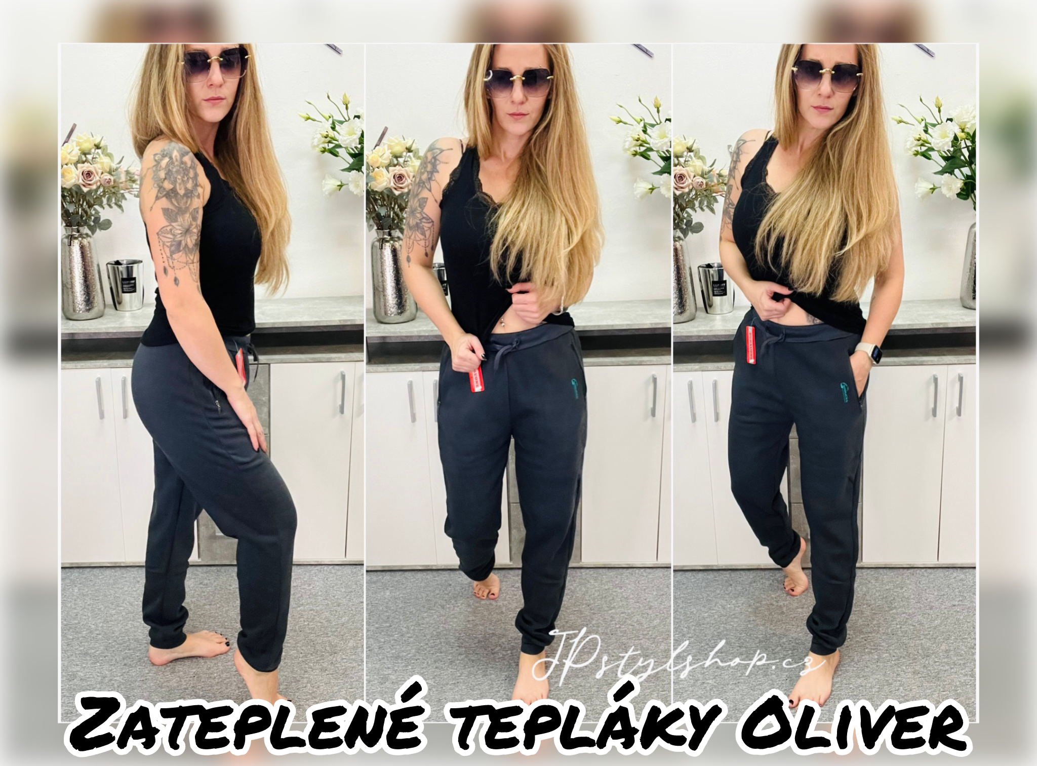 Zateplené tepláky Oliver