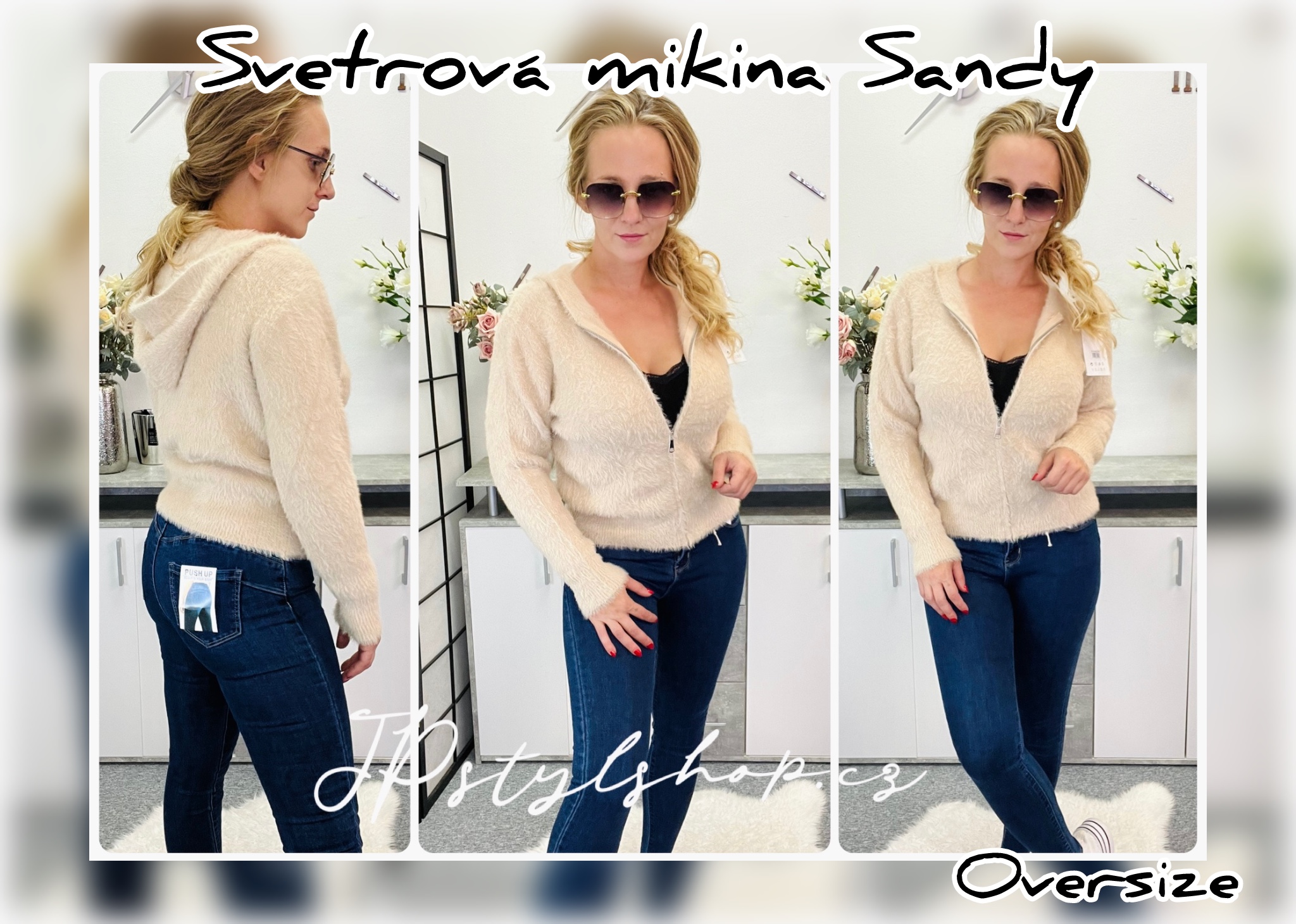 Svetrová mikina Sandy