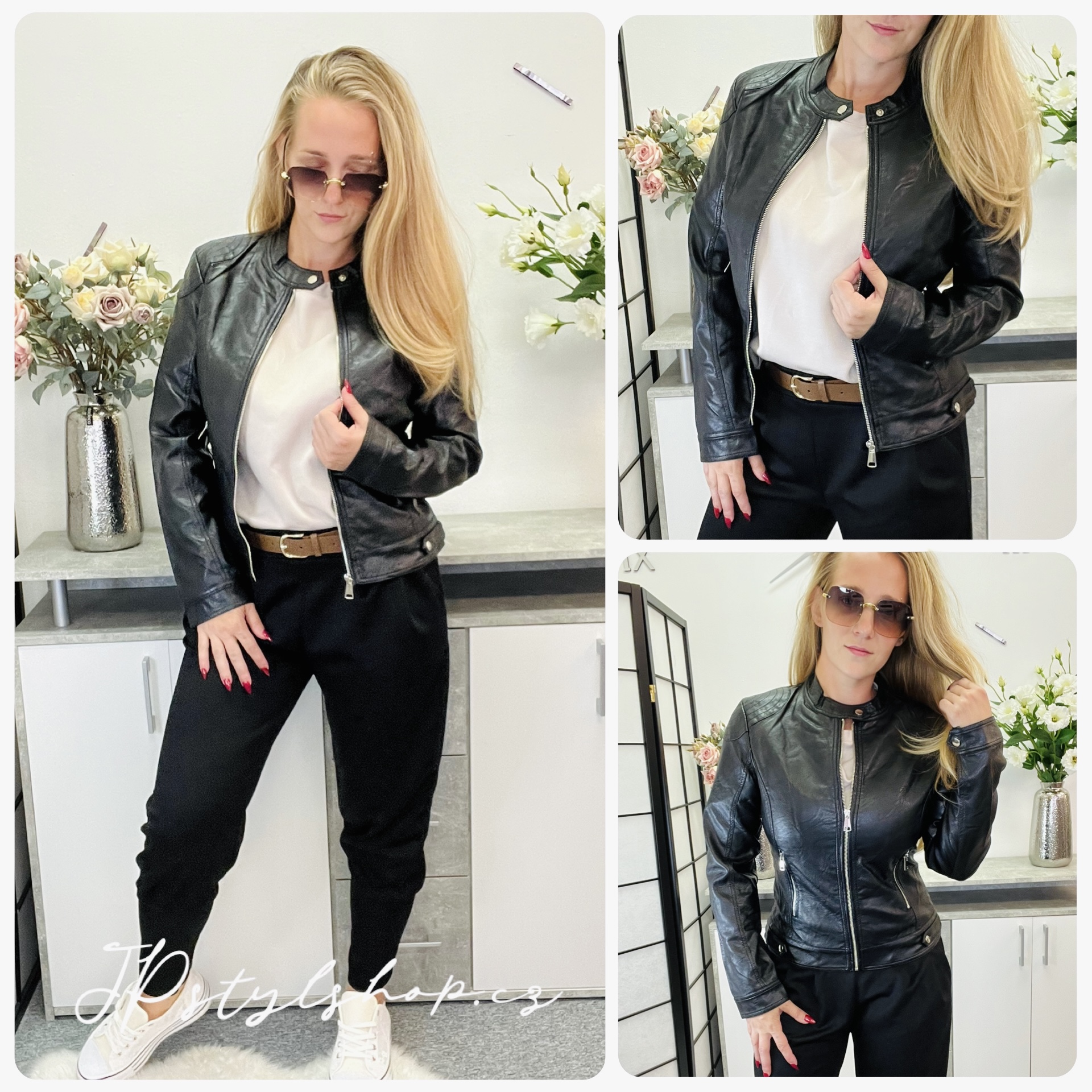 Koženková bunda Dolores