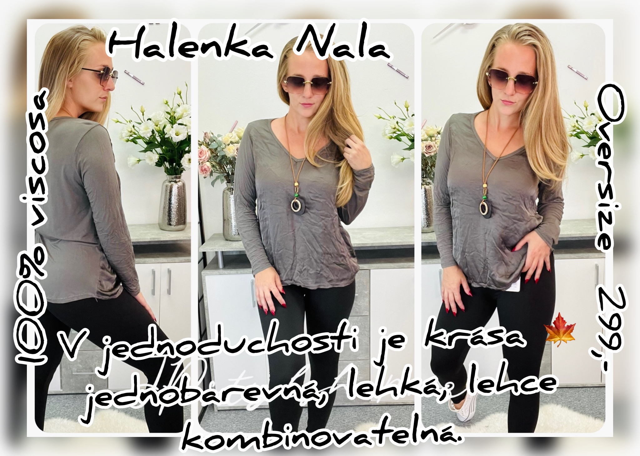 Halenka se šperkem Nala