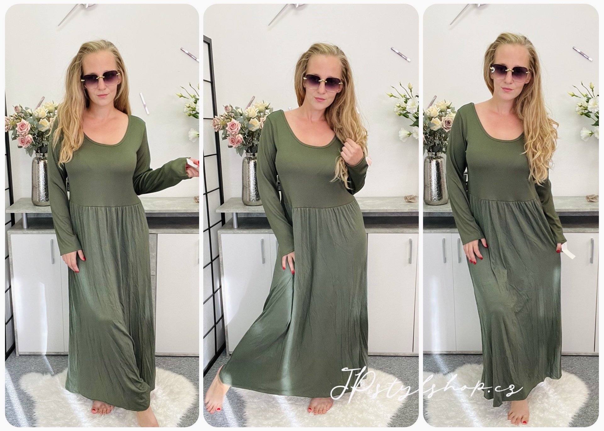 Dlouhé šaty Angelika