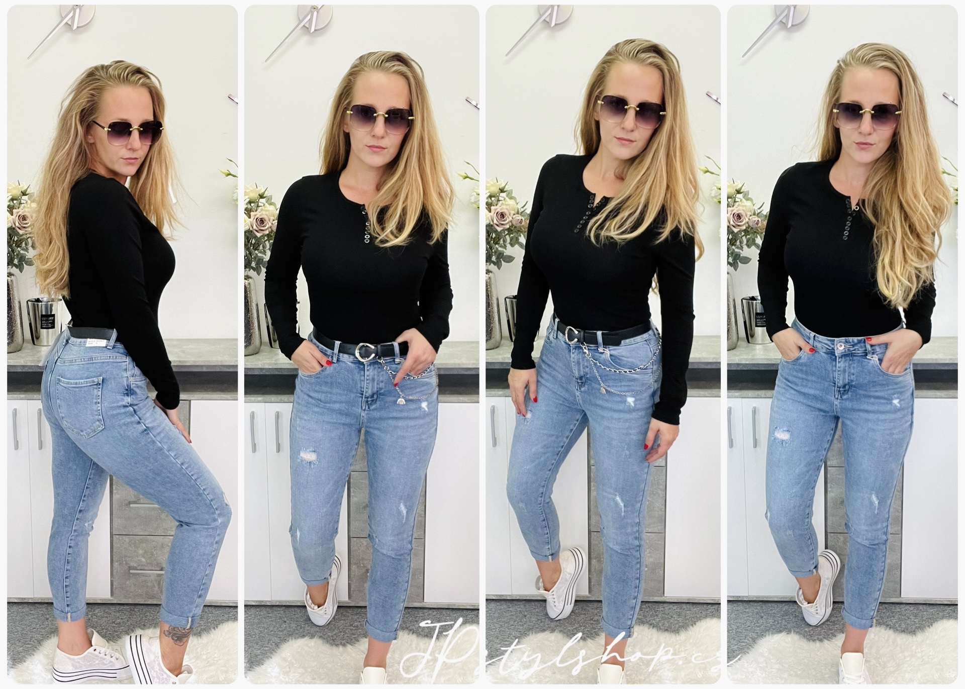 Rifle s páskem Kenneth