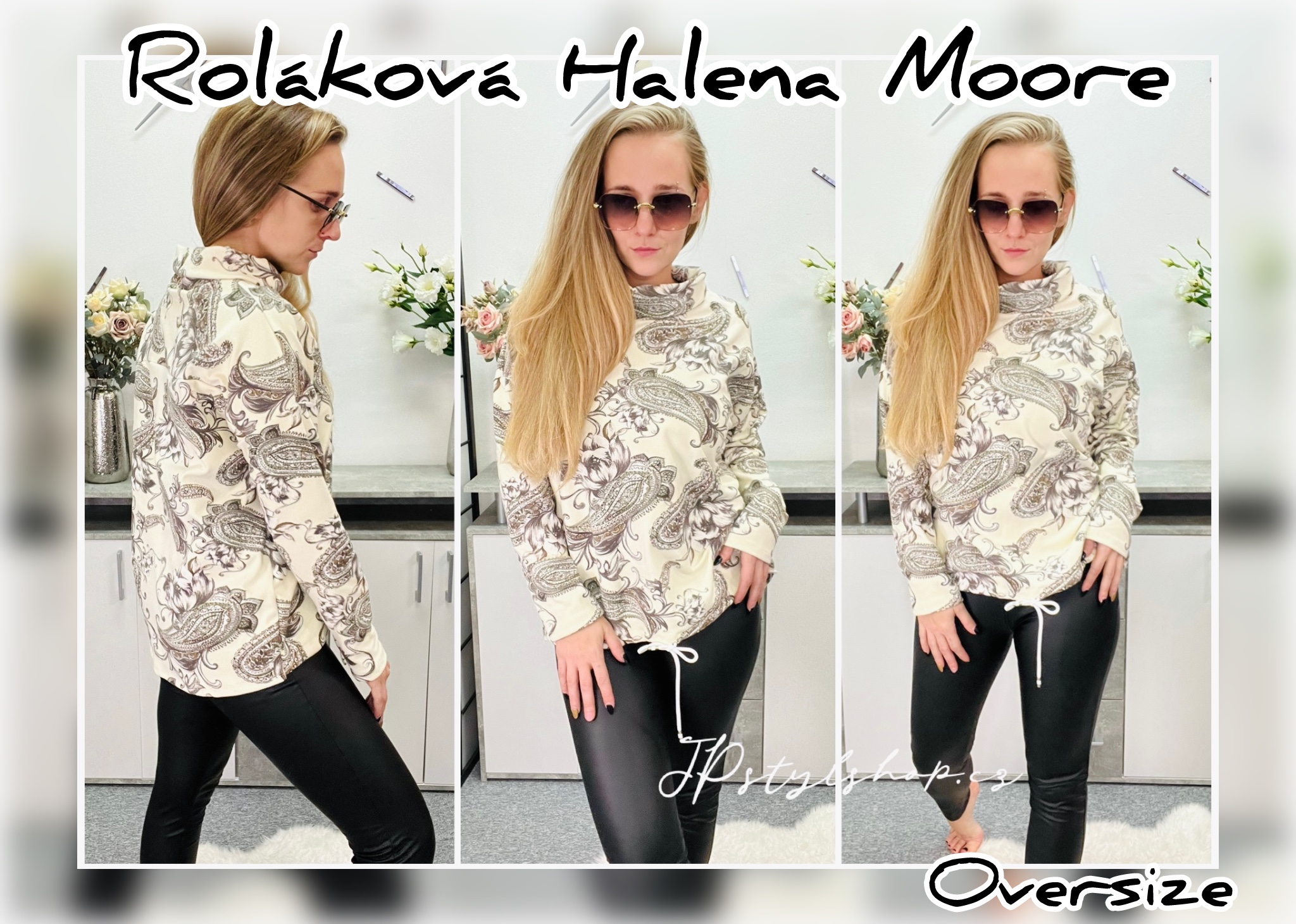 Roláková halenka Moore 