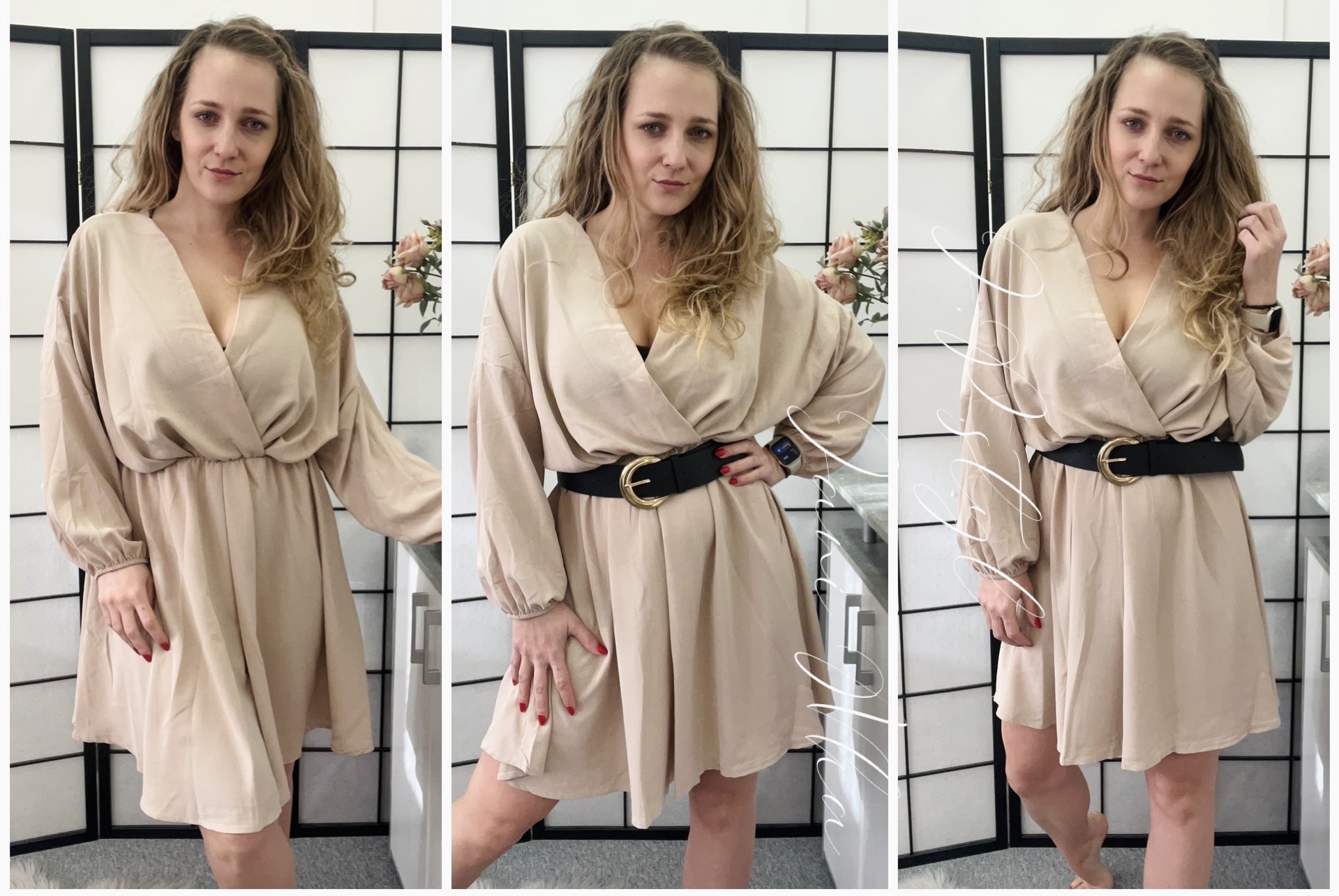 Jednobarevné šaty Lóra