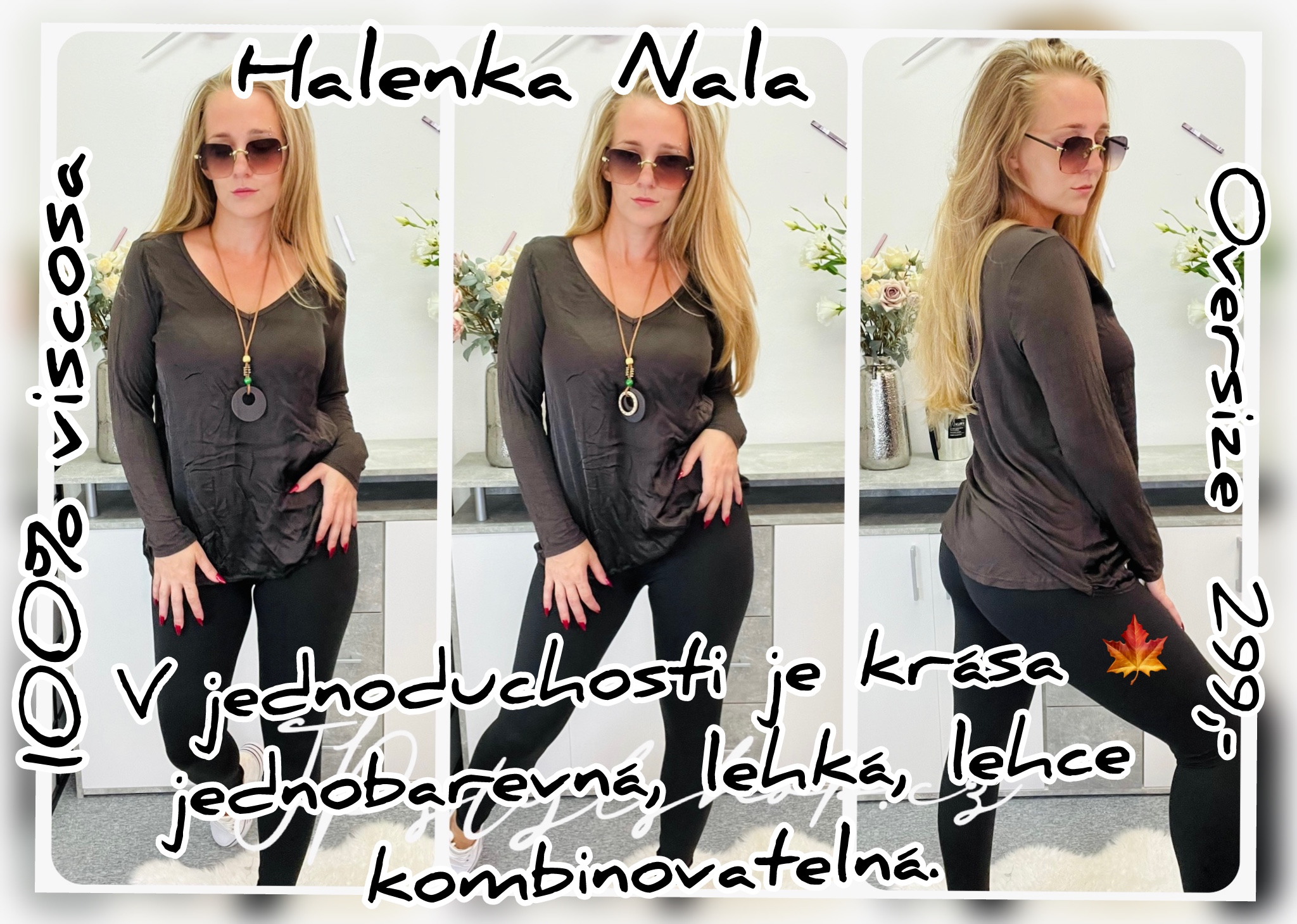 Halenka se šperkem Nala