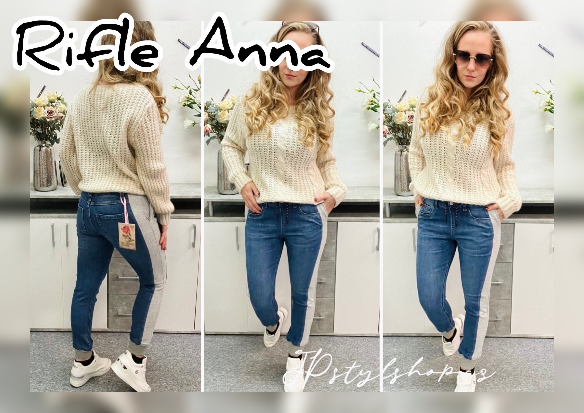 Kombinované rifle - joggery Anna