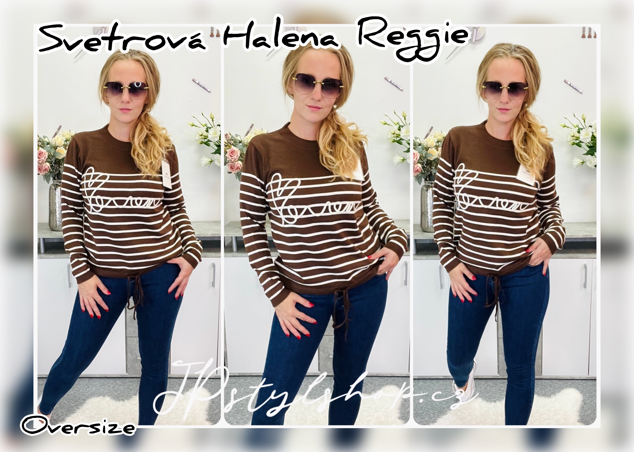 Svetrová halena Reggie