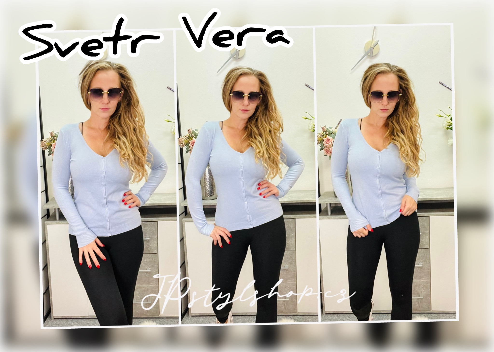 Svetřík na knoflíčky Vera
