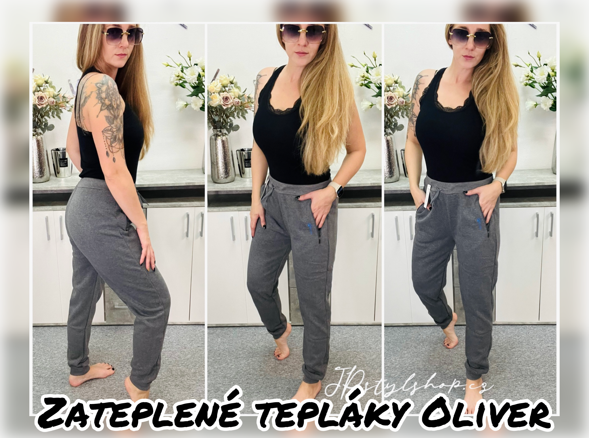 Zateplené tepláky Oliver