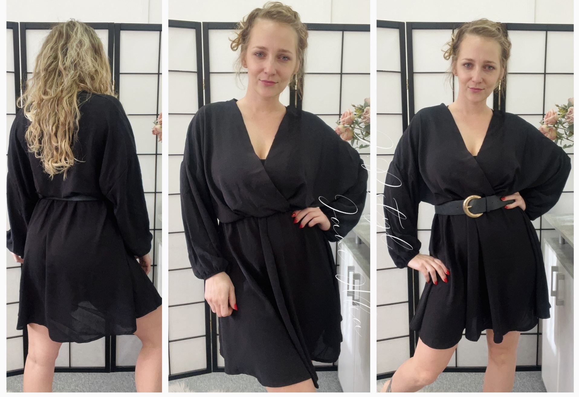 Jednobarevné šaty Lóra