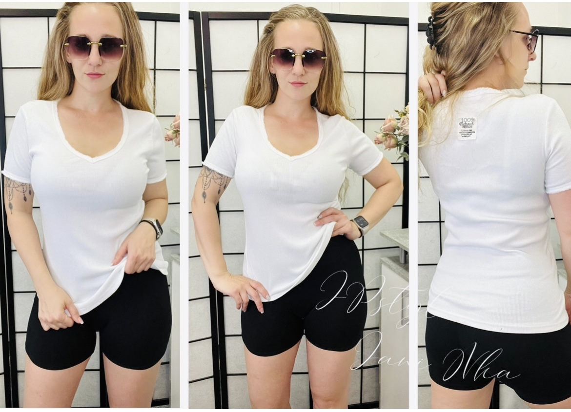 Jednobarevné triko Lola