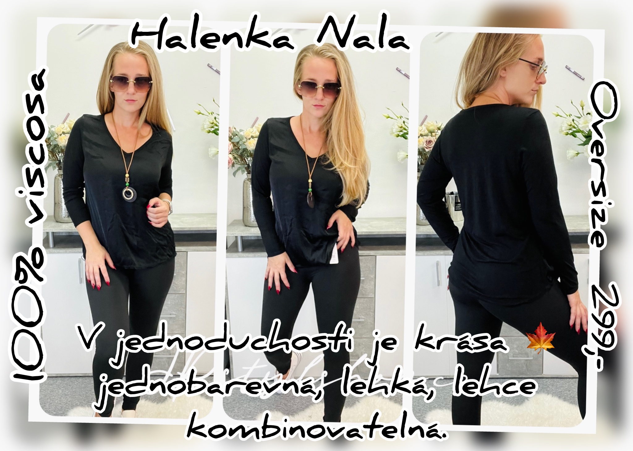 Halenka se šperkem Nala