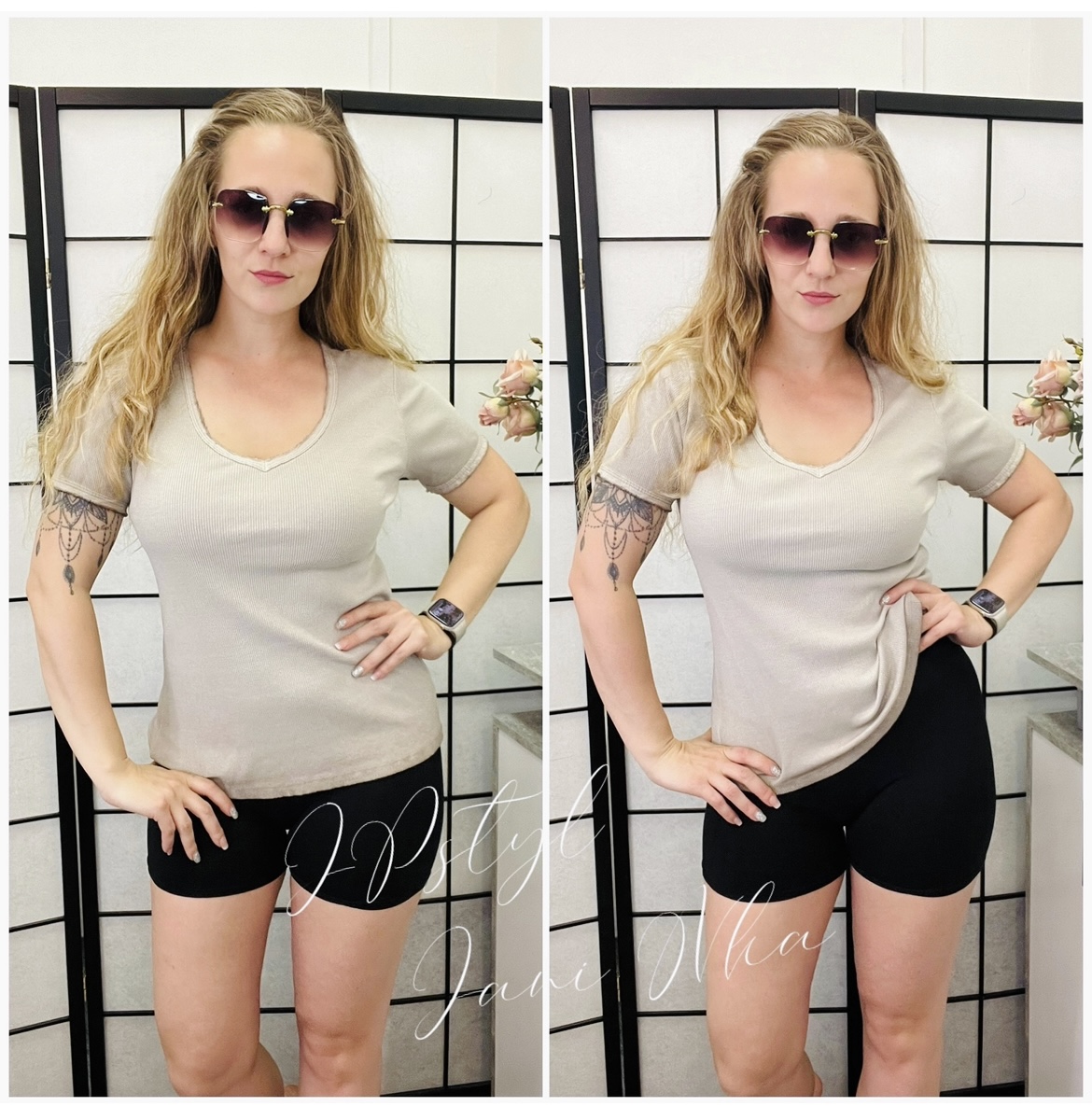 Jednobarevné triko Lola