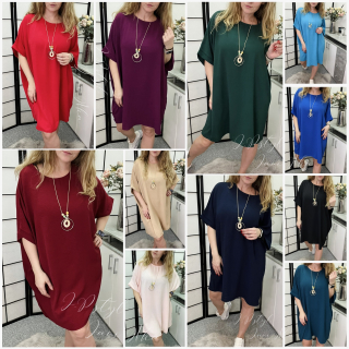 PRODLOUŽENÁ HALENKA/TUNIKA SE ŠPERKEM 