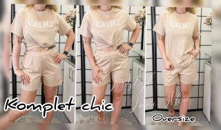 Komplet CHIC - krémový