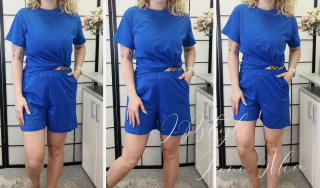 Komplet Good - královský modrý